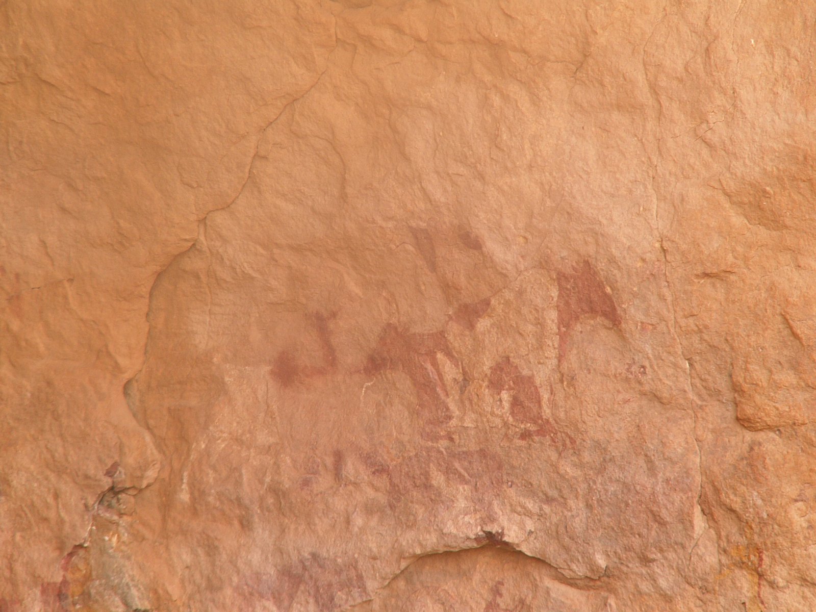 Jebel Acacus - Painting of wedding scenes