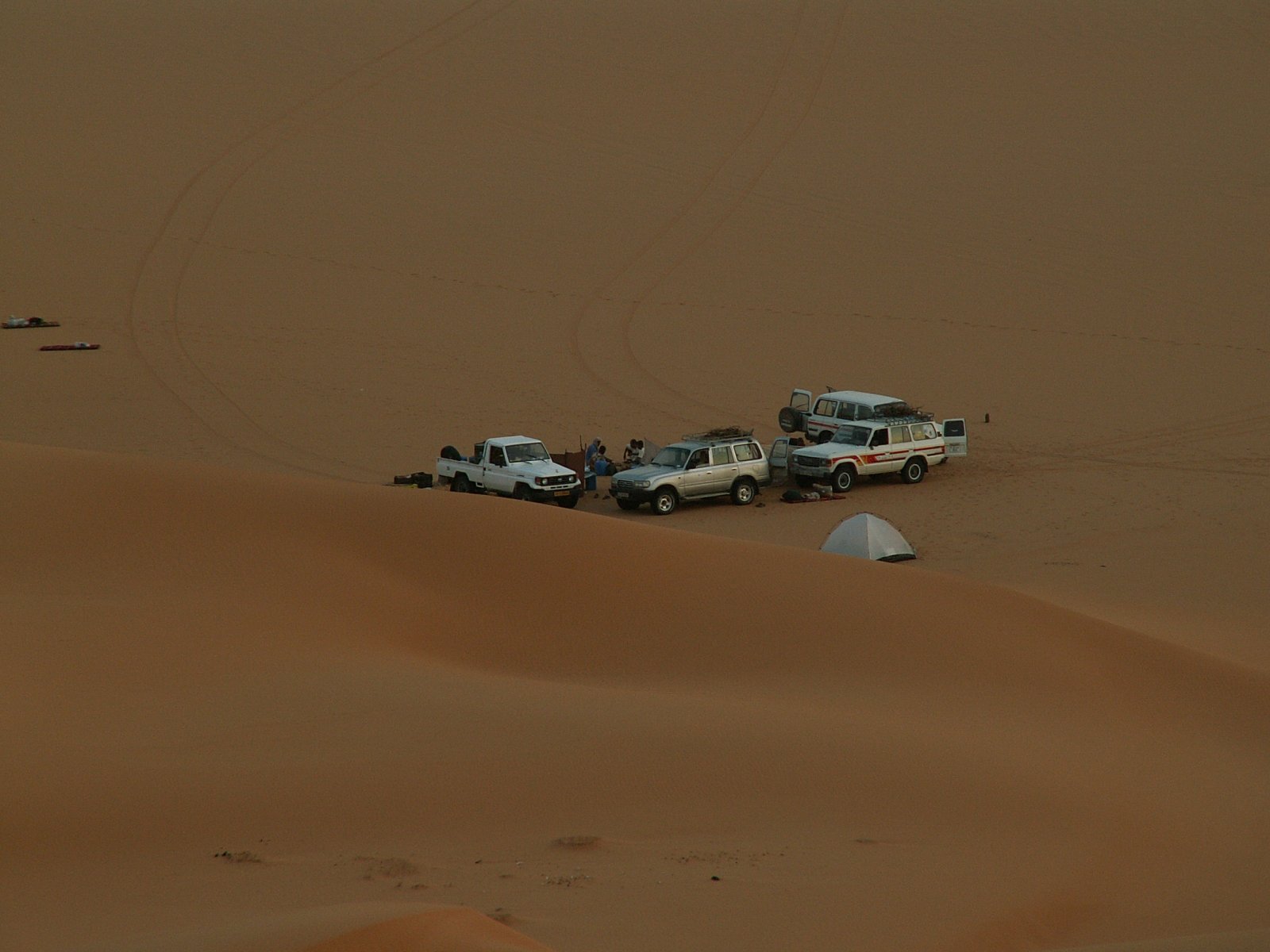 Ramlat Assayef - Our camp