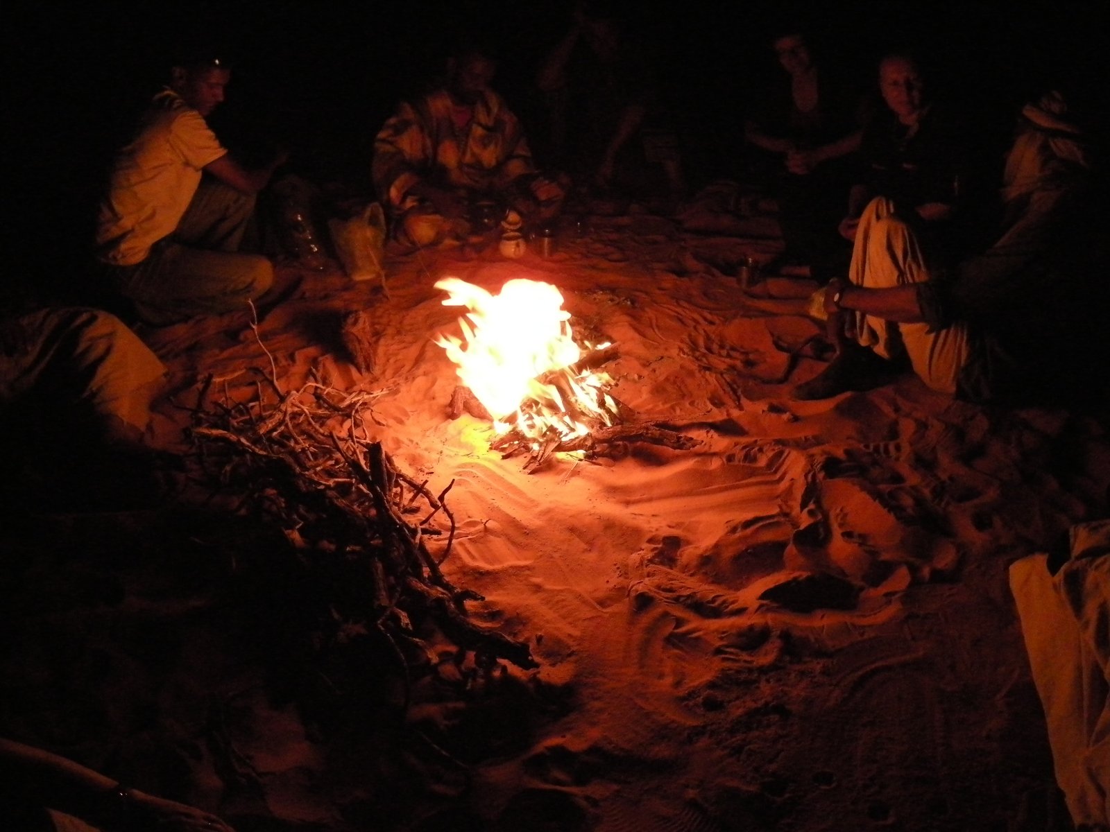 Ramlat Assayef - Our camp