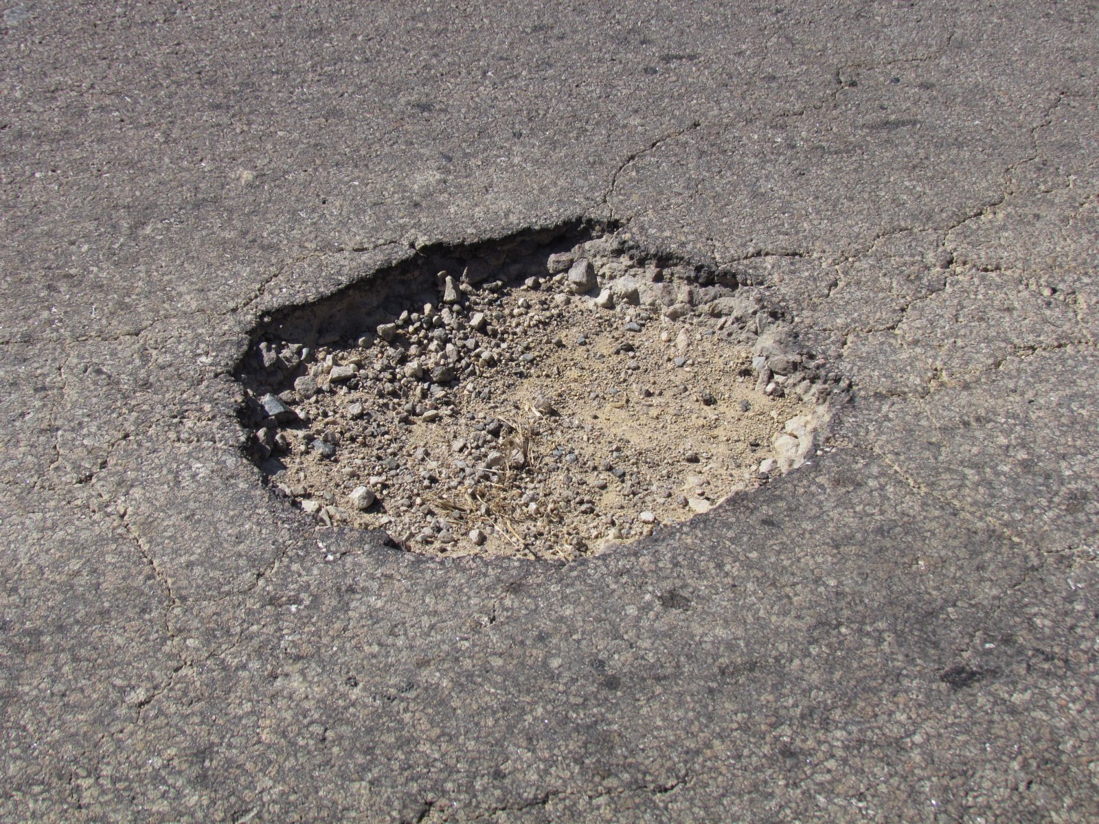 Manandoana village - A hole in the road