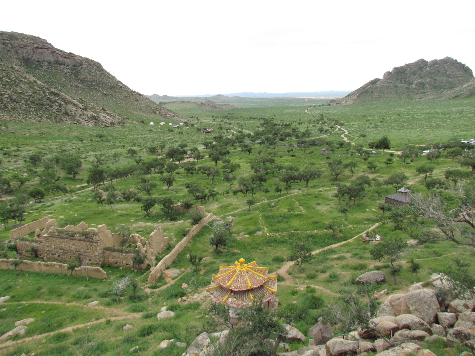 Khogno Khan national park - Erdene Khamba Monastery