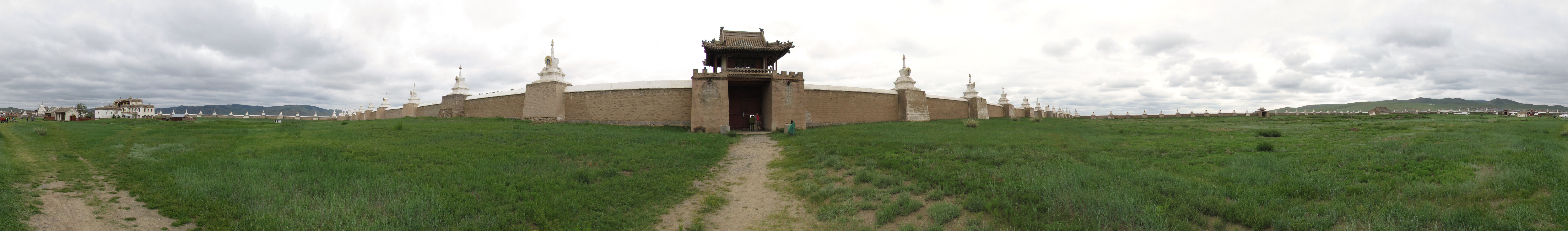 Kharkhorin - Erdene Zuu monastery - Panorama