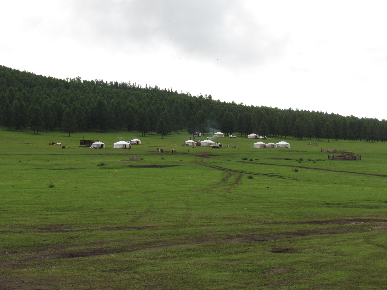 Near Khangai Camp - Gers