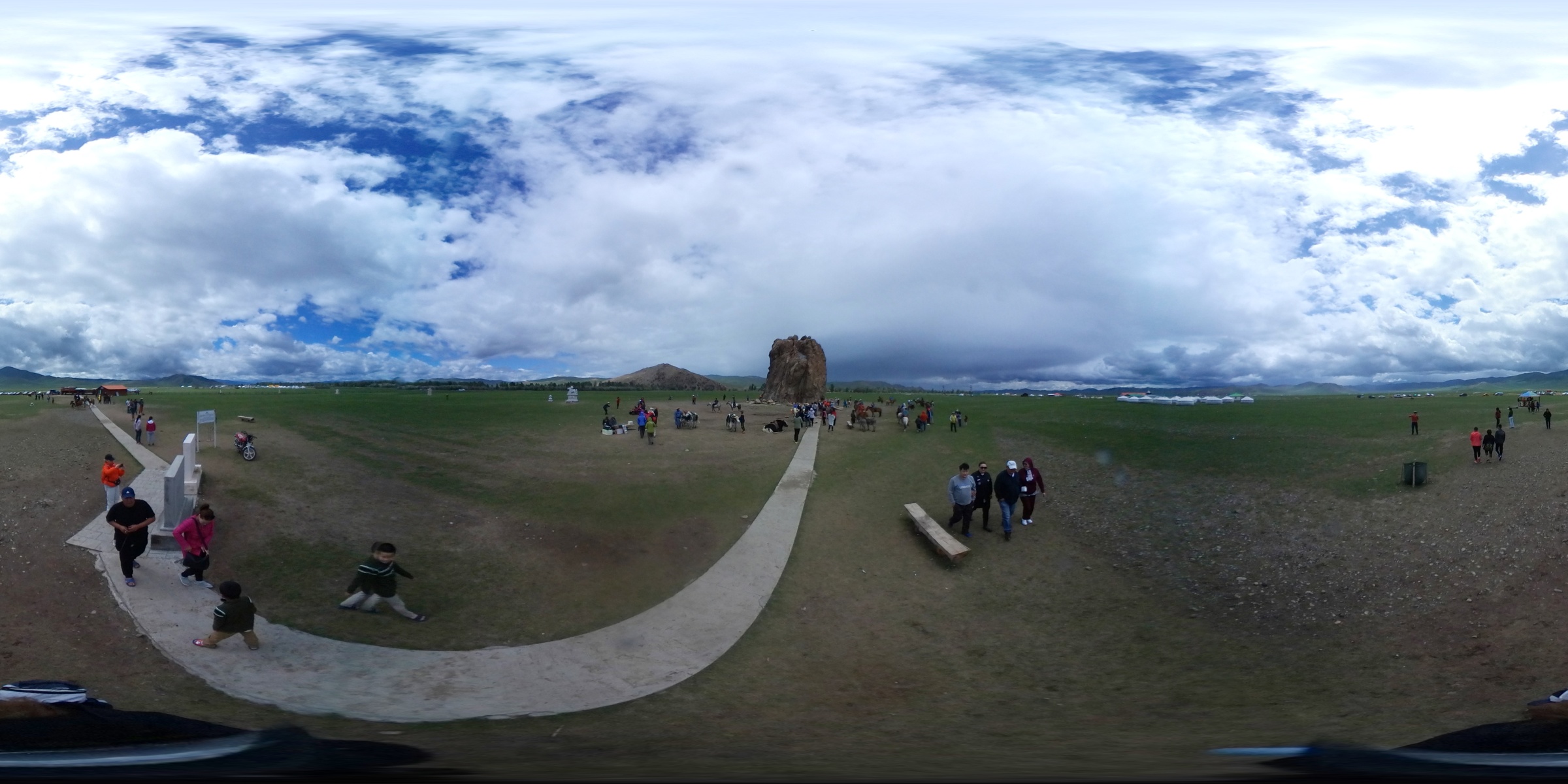 Taikhar rock - 360 panorama