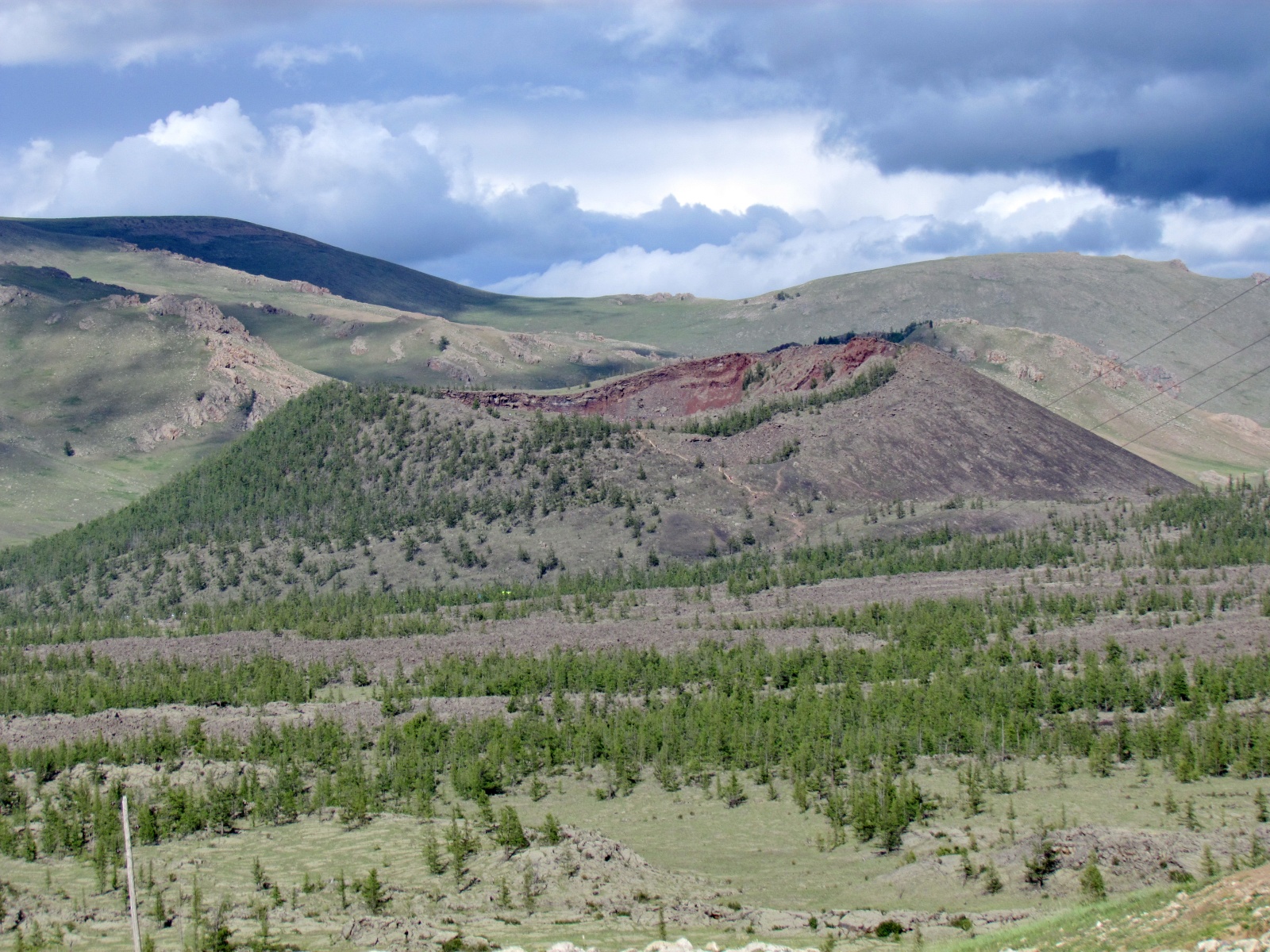 Near Khorgo - Khorgo volcano