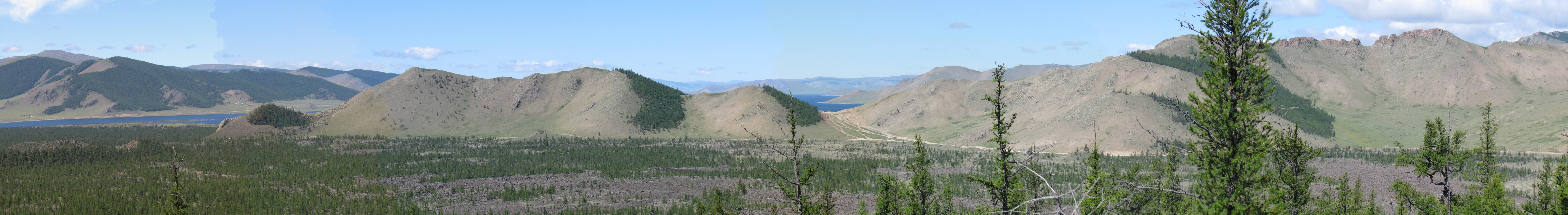 Near Khorgo - Khorgo volcano - Panorama