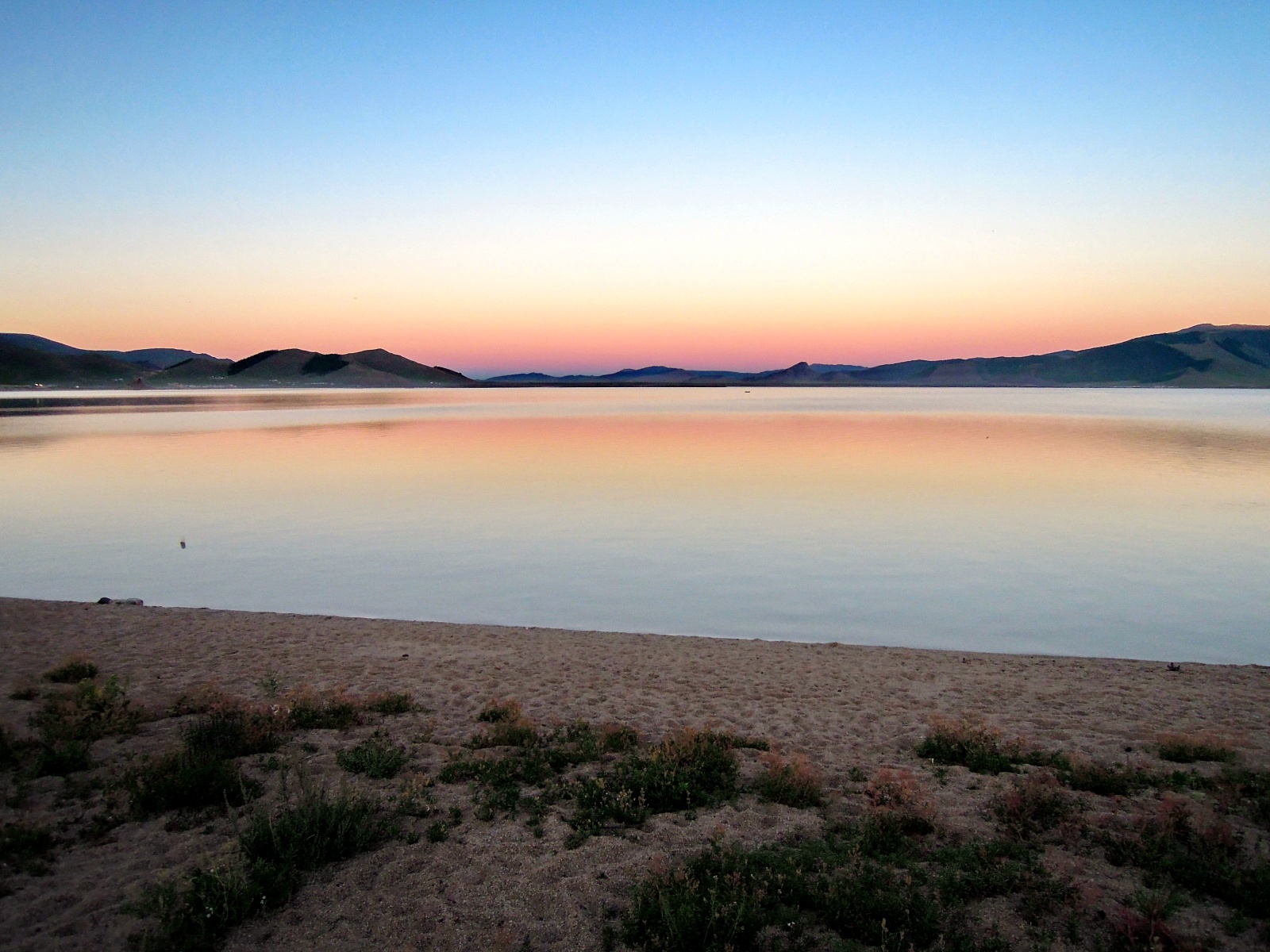 Terkhiin Tsagaan Lake - Sunset