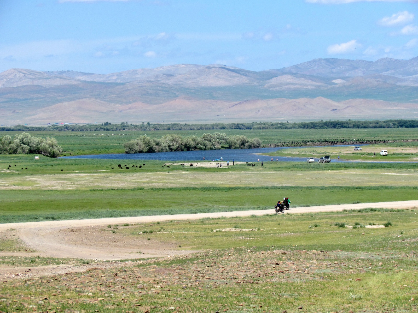Near Murun - Delgermoron river