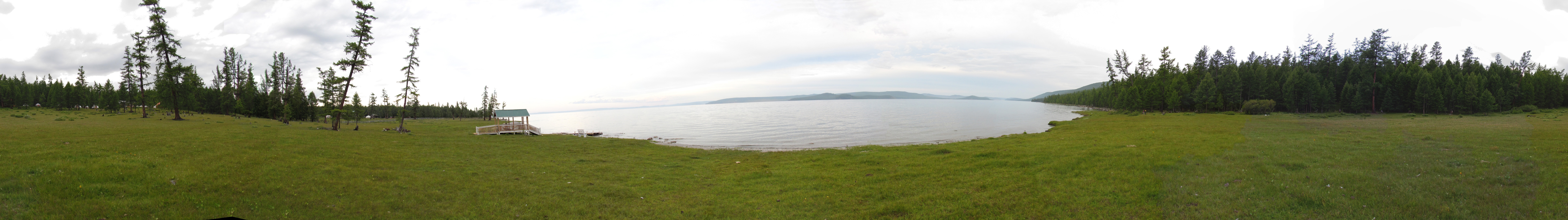 Khuvsgul lake - Panorama