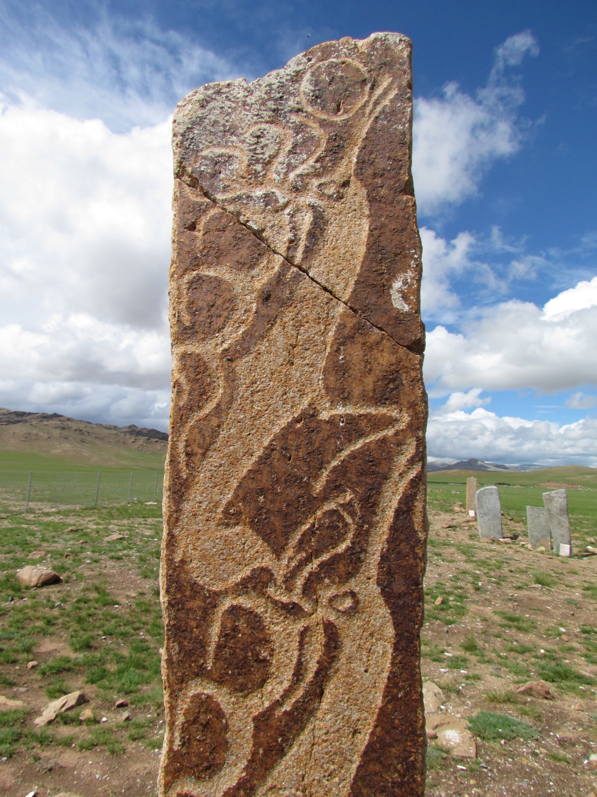 Near Murun - Uushiigin uver - Deer stones