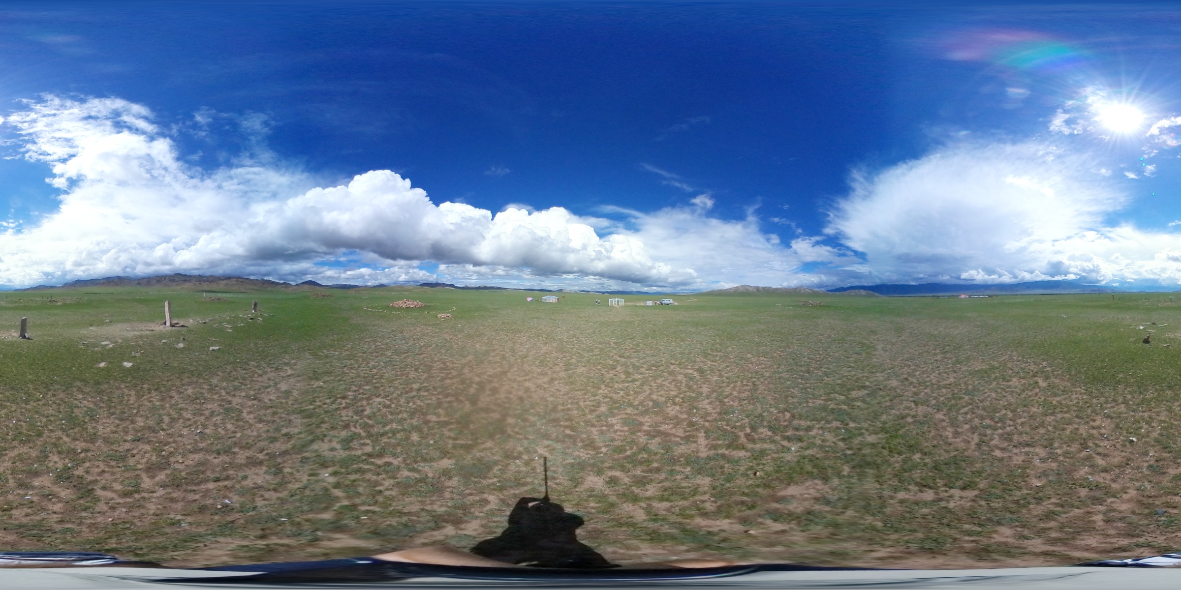 Near Murun - Uushiigin uver - Deer stones - 360 panorama