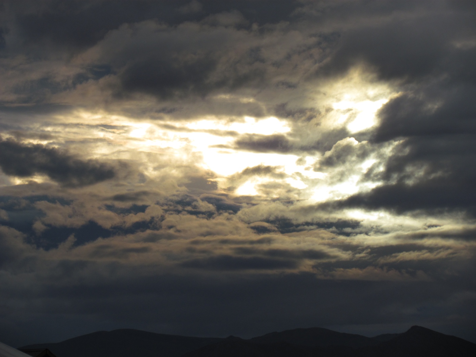 Khargant camp - Clouds