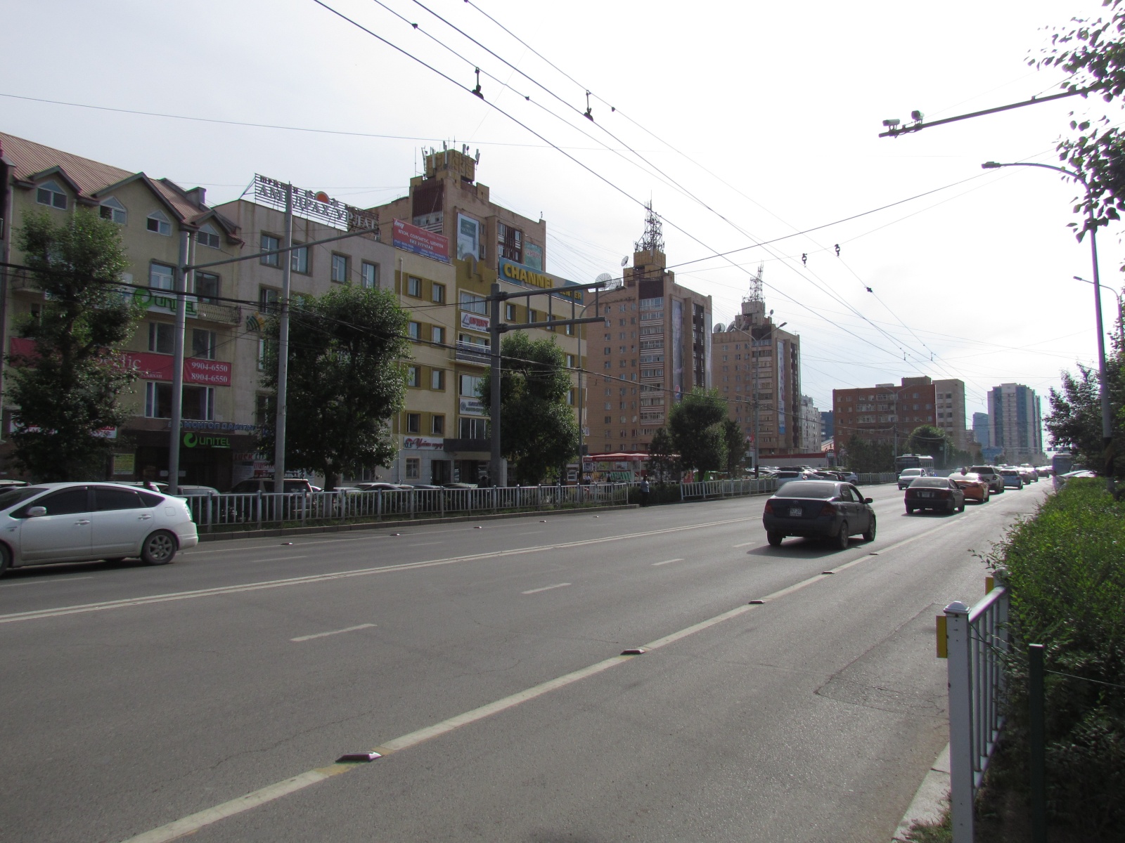 Ulaanbaatar - Along Peace avenue