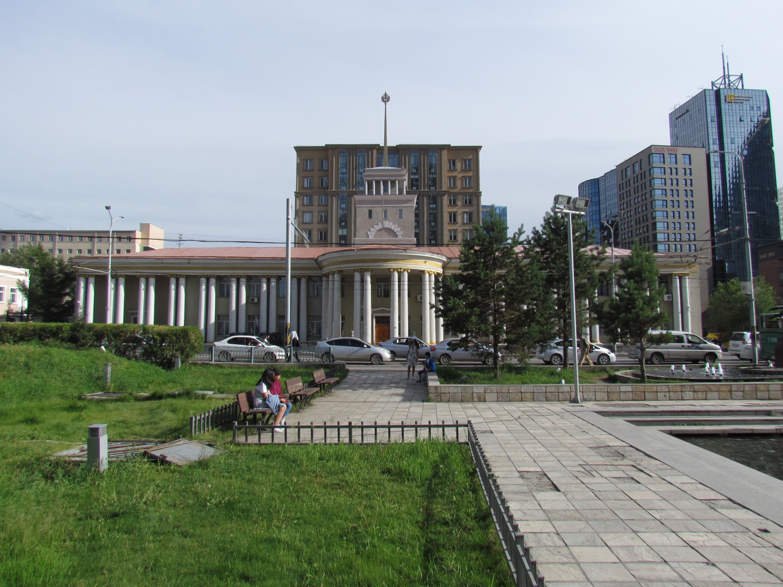 Ulaanbaatar - Central Tower public park - Ministry of Foreign Affairs