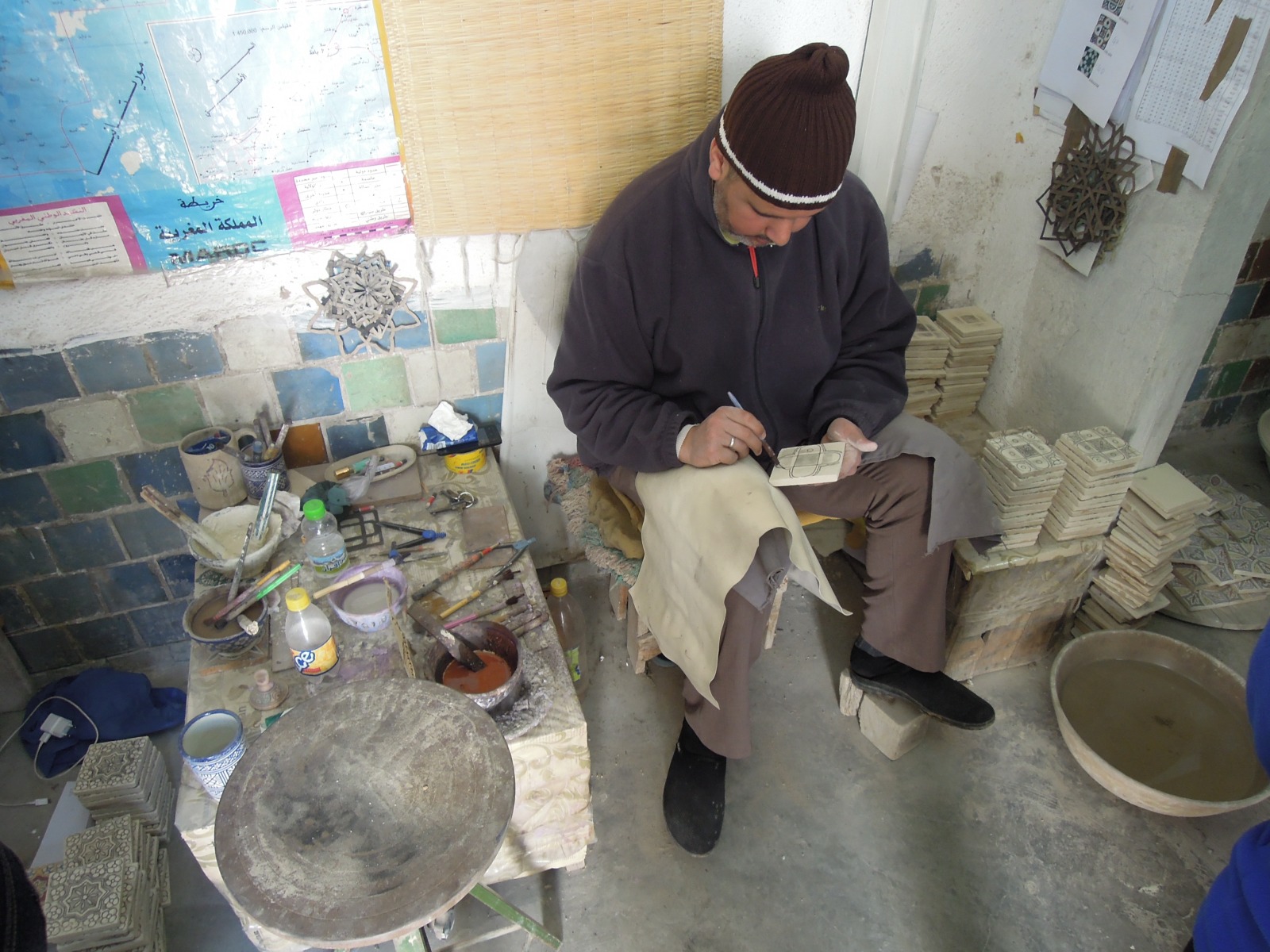 Fes - Mosaic factory