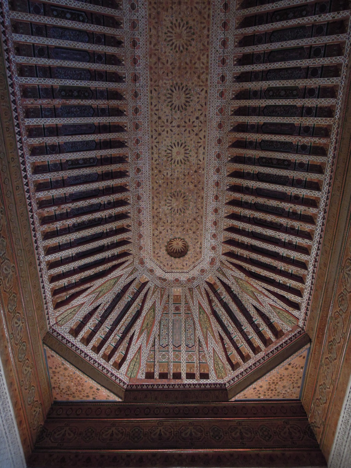 Marrakesh - Bahia palace - Ceiling