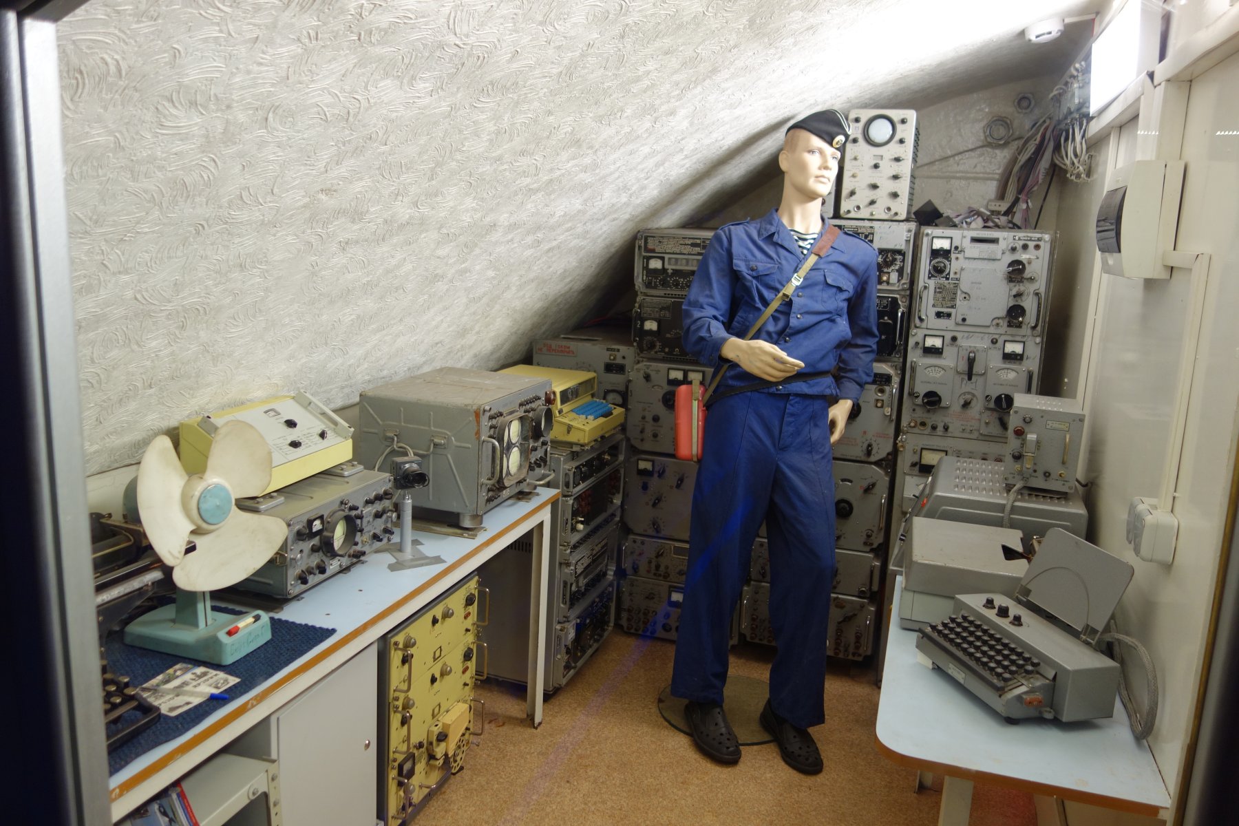 Tushino reservoir - B-396 submarine - Radio room