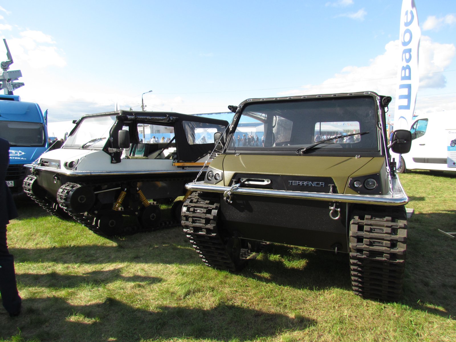 MAKS air show - Tracked vehicle