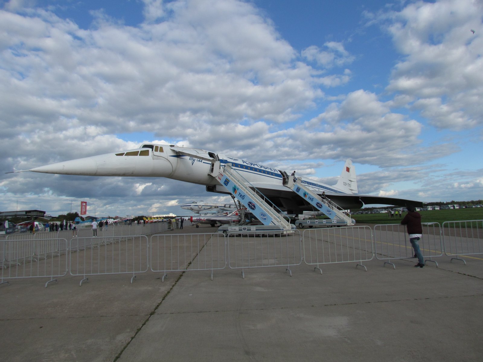 MAKS air show - Tupolev Tu-144