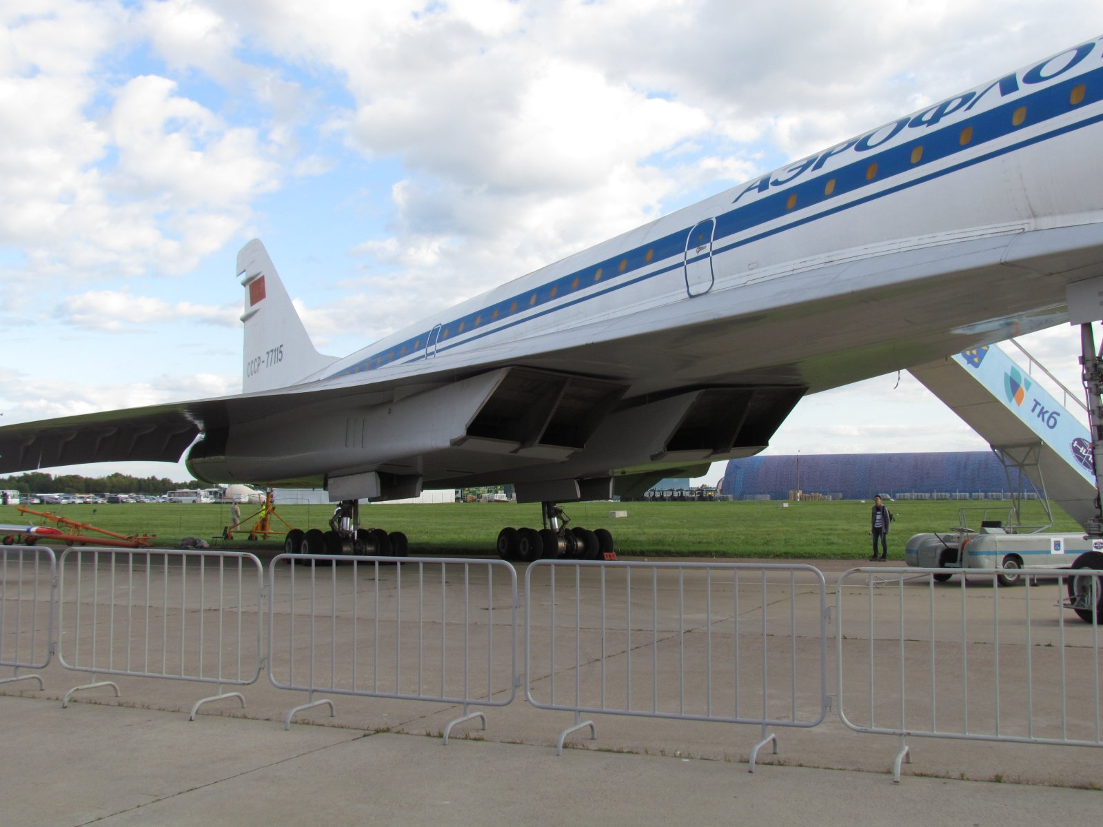 MAKS air show - Tupolev Tu-144
