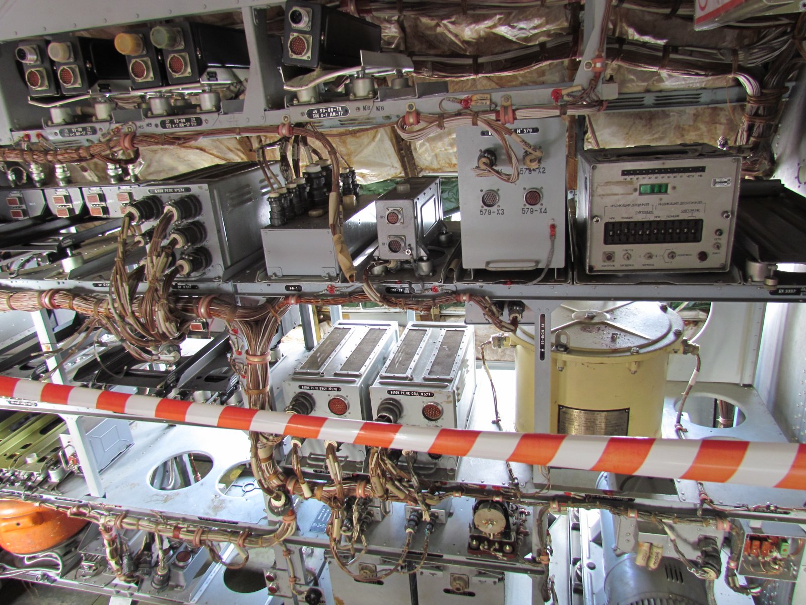 MAKS air show - Tupolev Tu-144 - Internal systems