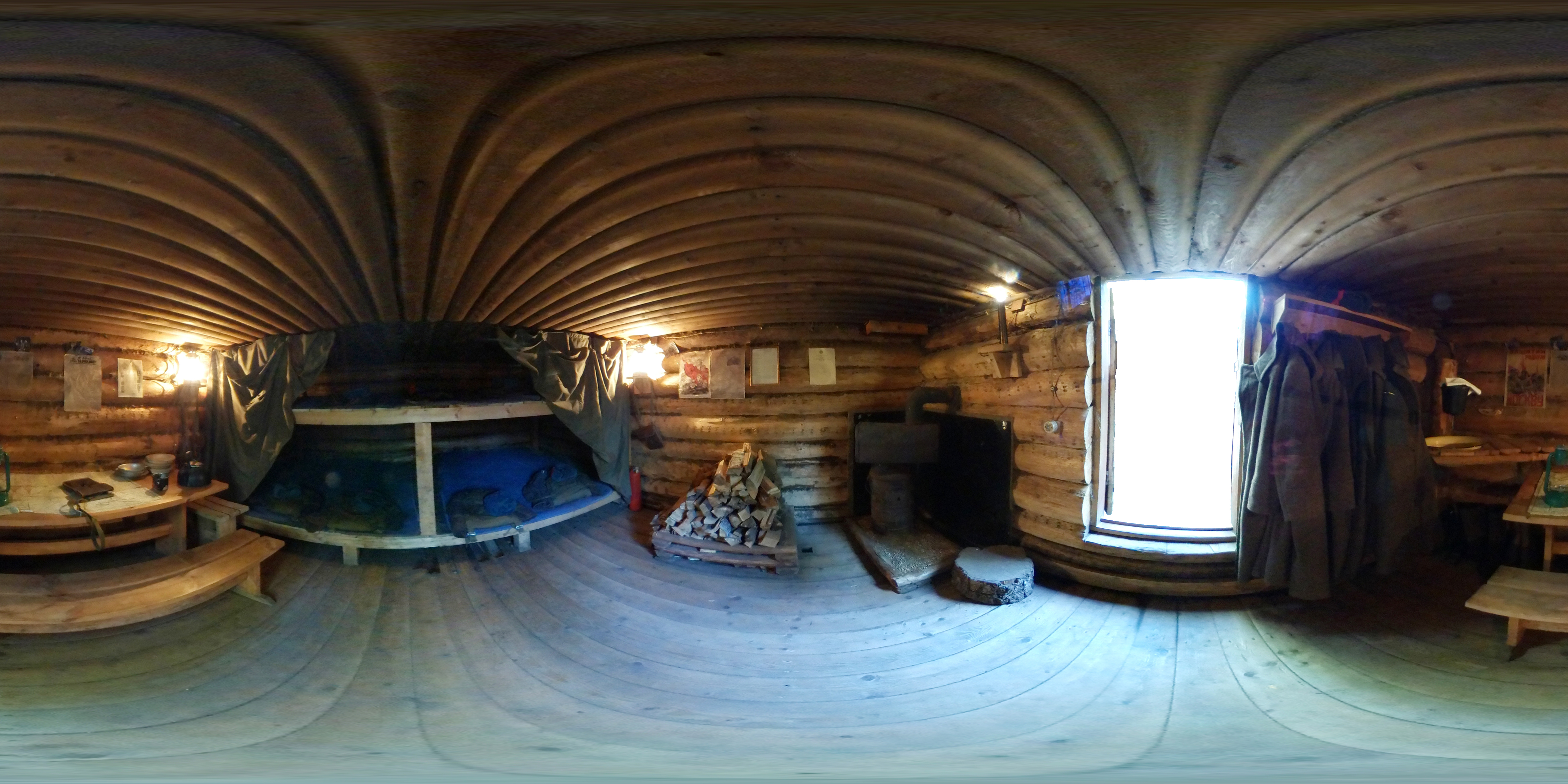 Park Patriot - Partisan village - Hut - 360° panorama