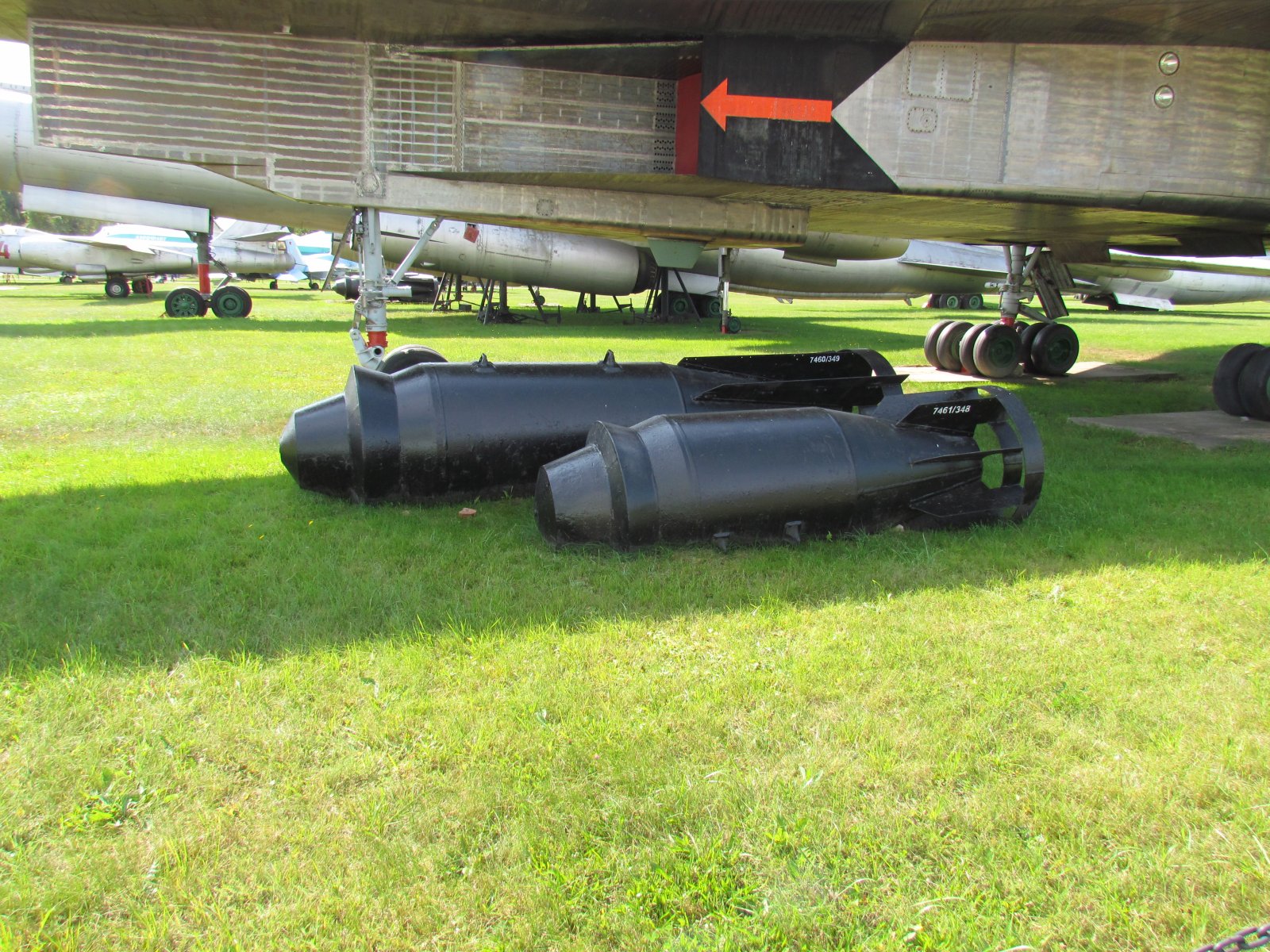 Monino - Central Air Force Museum - Sukhoi T-4 bombs