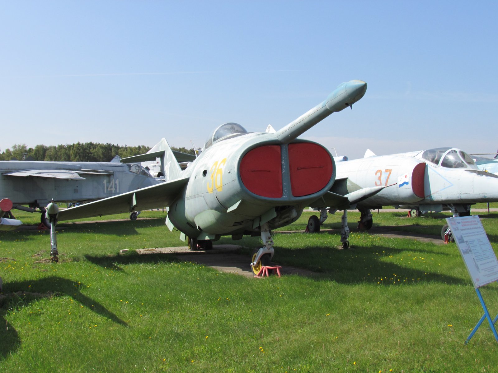 Monino - Central Air Force Museum - Yakovlev Yak-36