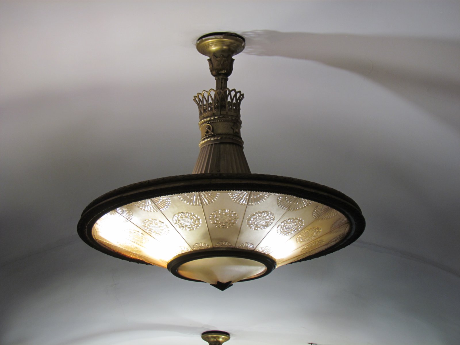 Moscow Metro - Novoslobodskaya station - Chandelier