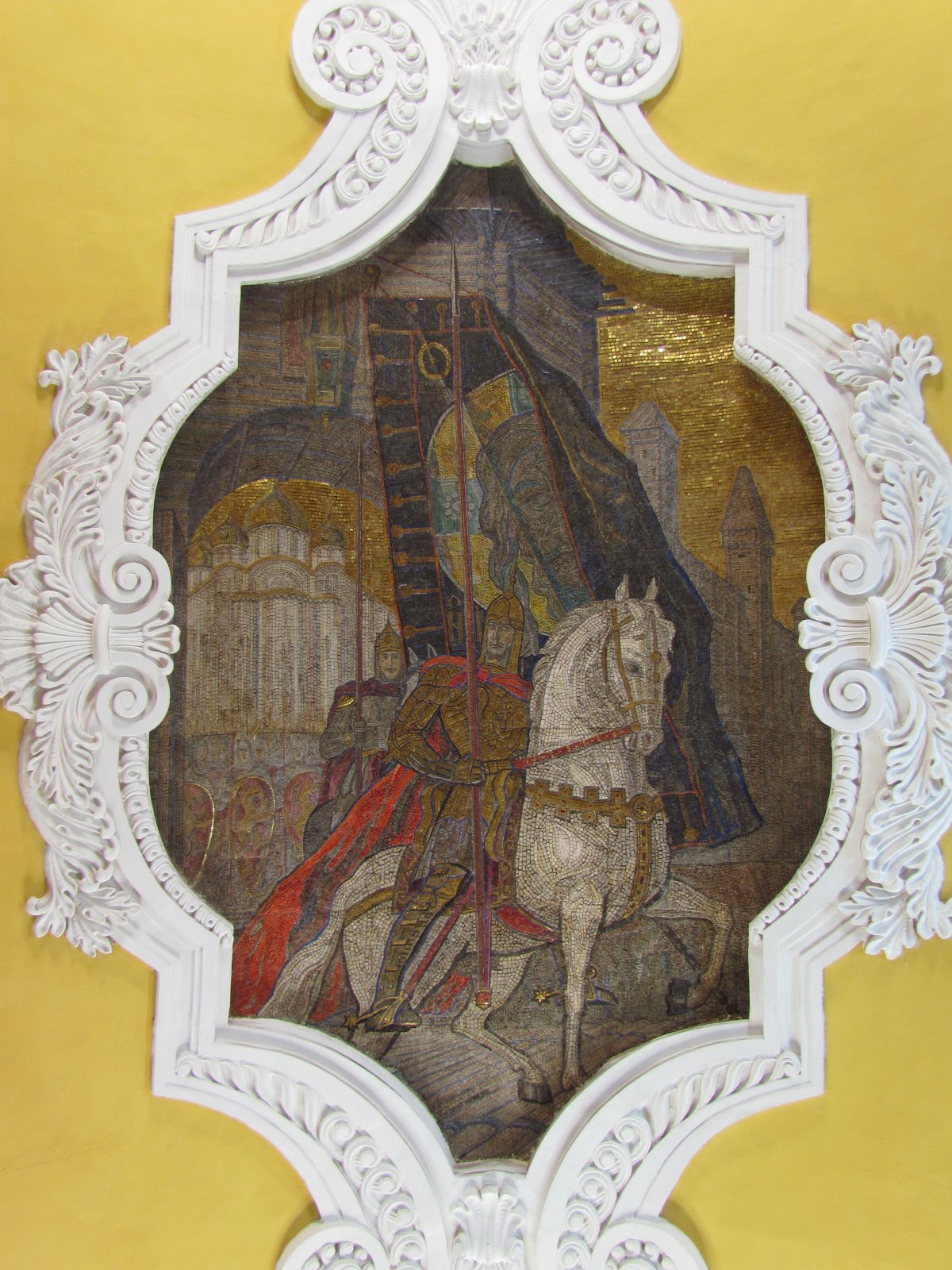 Moscow Metro - Komsomolskaya station - Ceiling