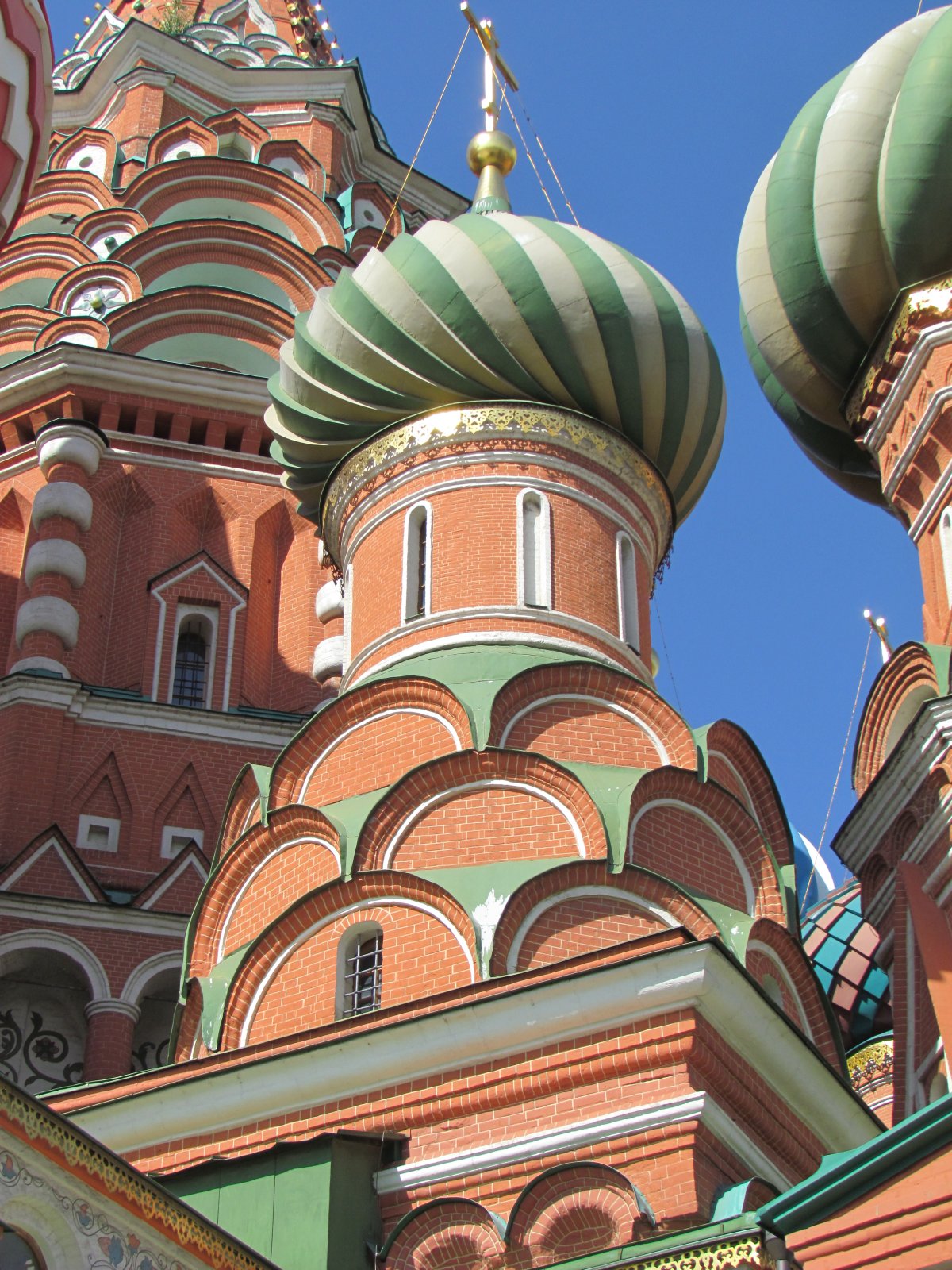 Saint Basil's Cathedral - Southeastern side