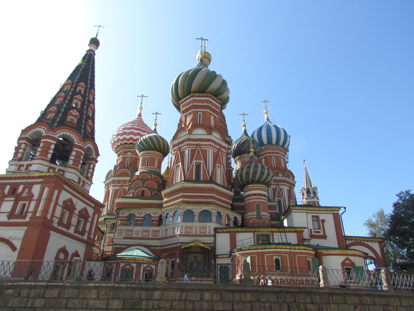 Saint Basil's Cathedral - Eastern side