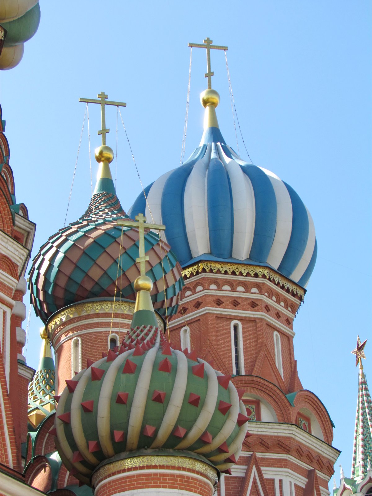Saint Basil's Cathedral - Northeastern side