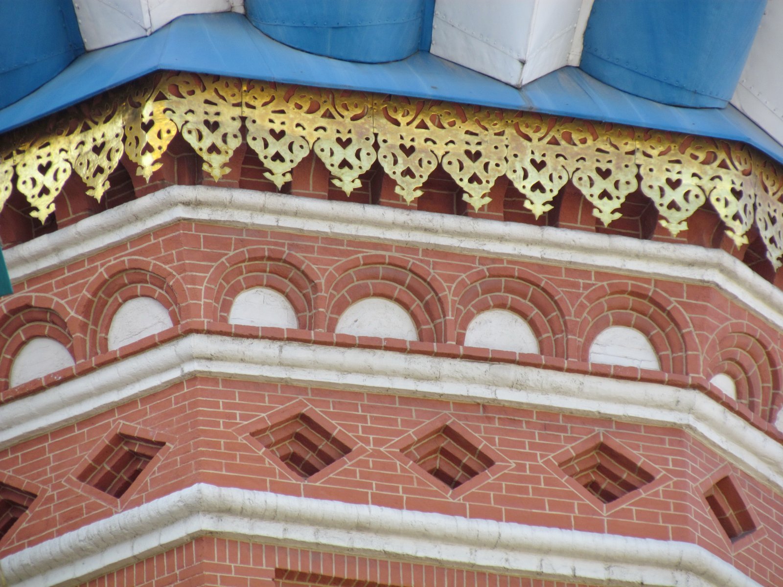 Saint Basil's Cathedral - Nothern dome - Detail