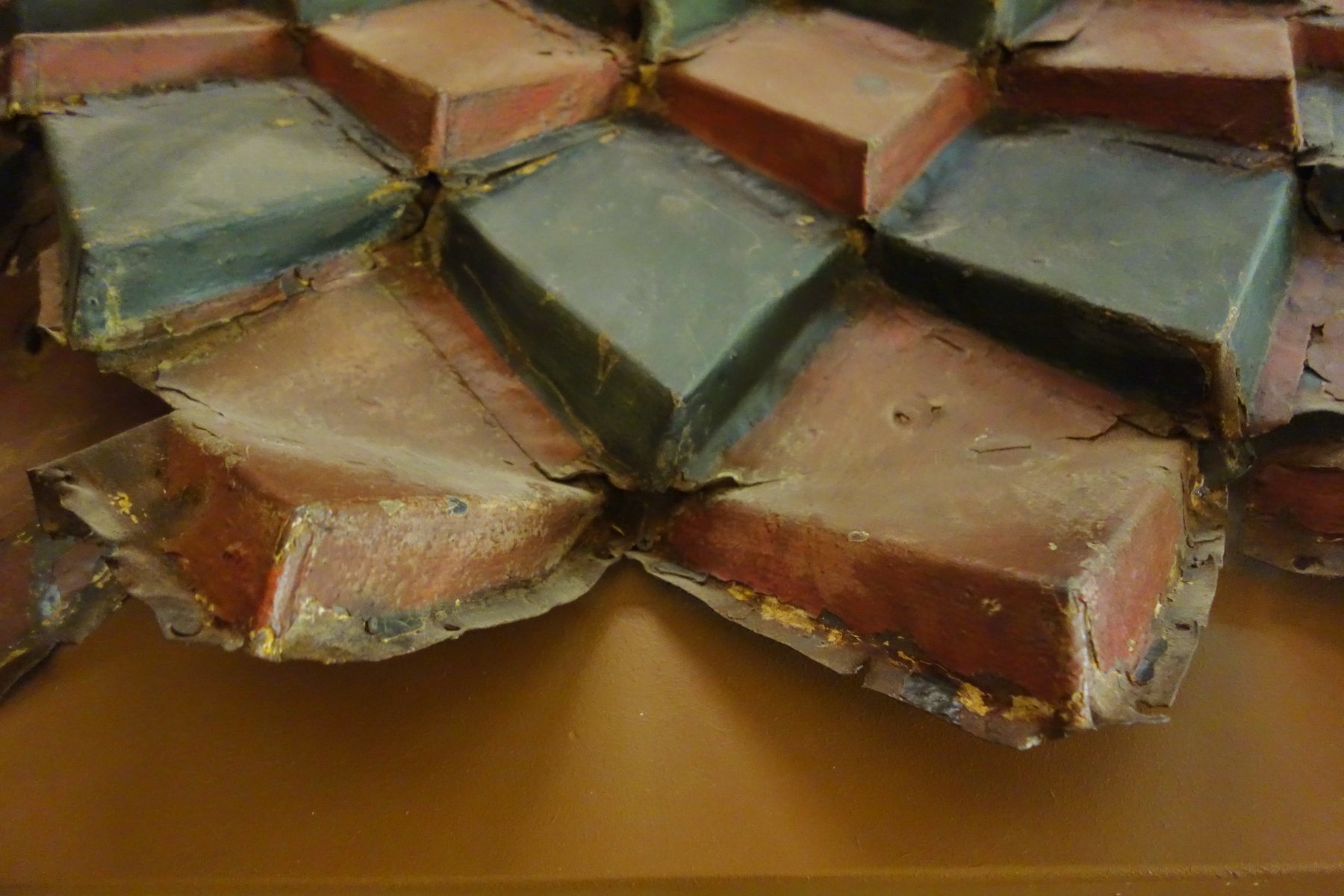 Saint Basil's Cathedral - Fragments of an old dome decorations