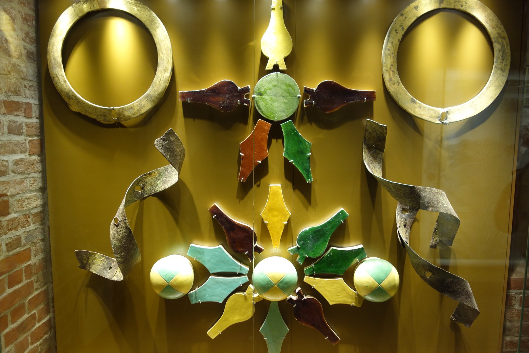 Saint Basil's Cathedral - Fragments of an old dome decorations