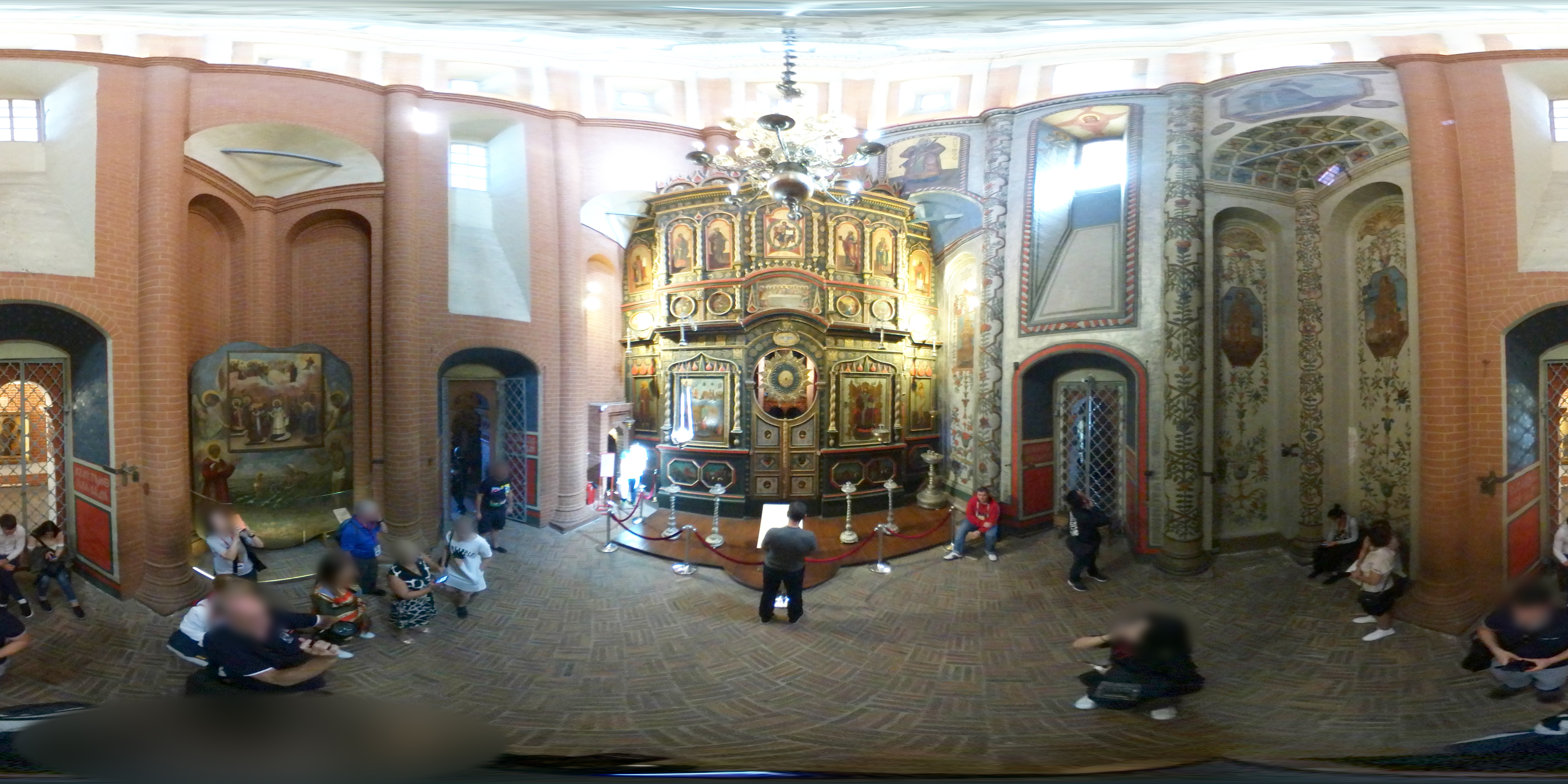 Saint Basil's Cathedral - Central chapel - 360° panorama