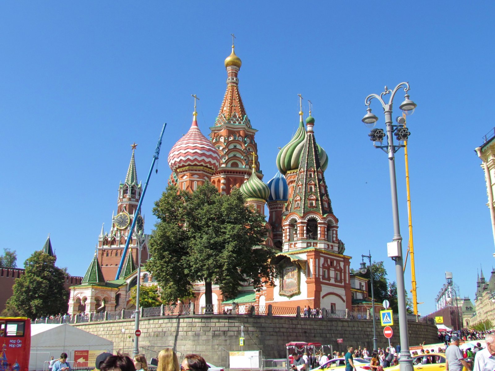 Saint Basil's Cathedral - Southeastern side