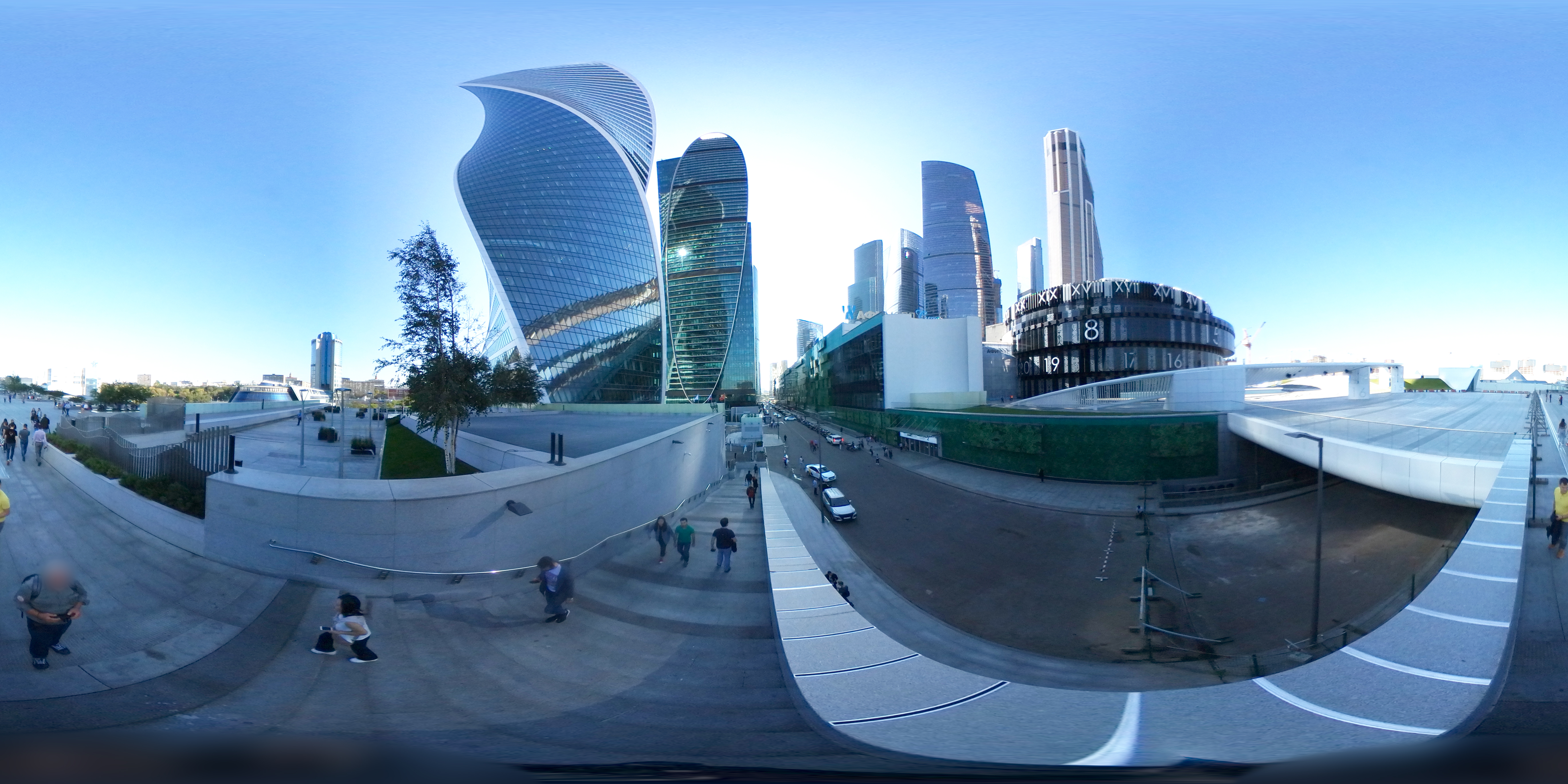 Moscow International Business Center - 360° panorama