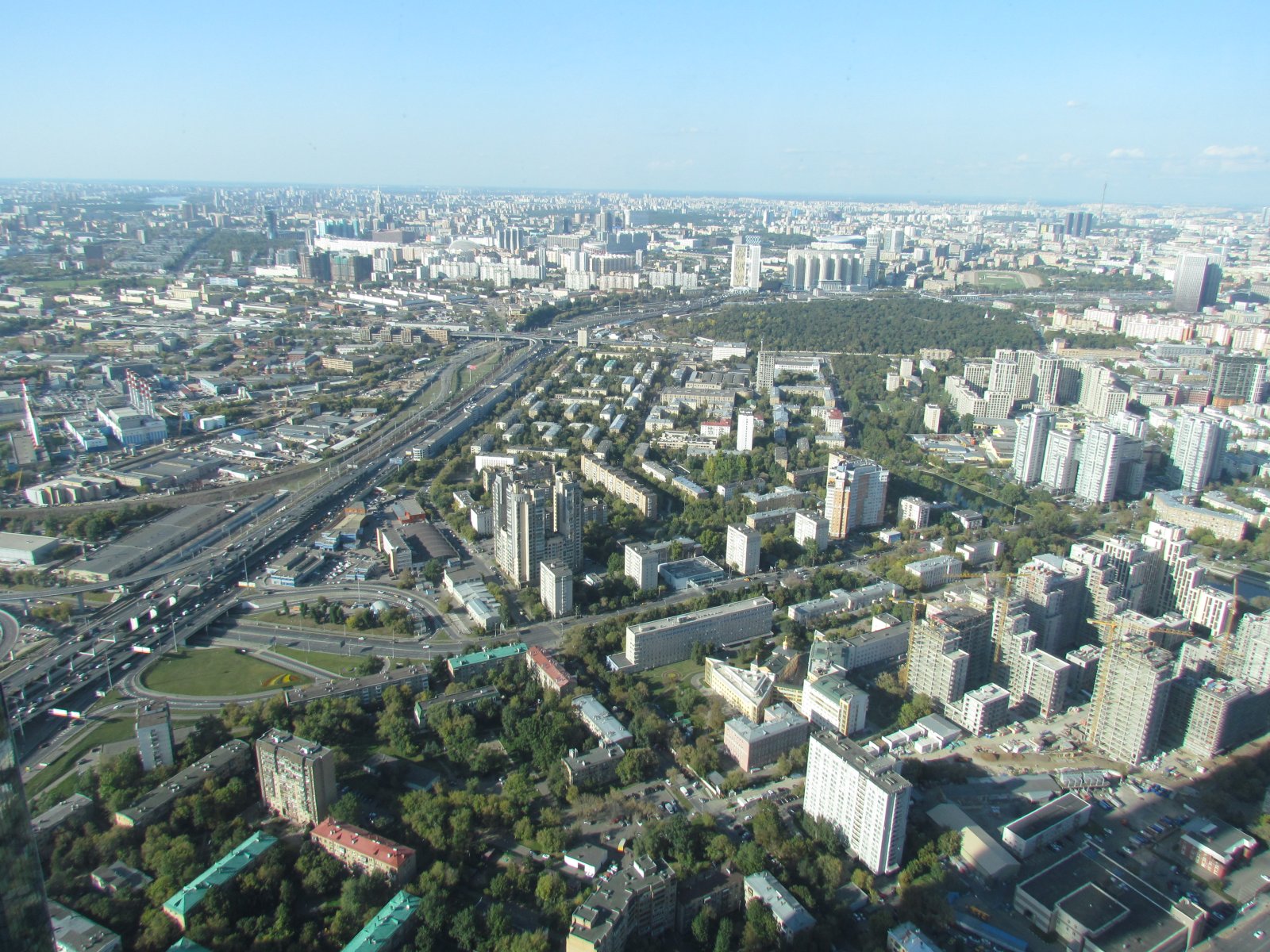 Moscow International Business Center - From Federation Tower