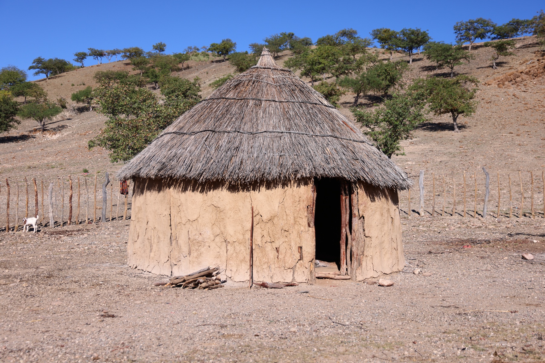 Opuwo - Himba village