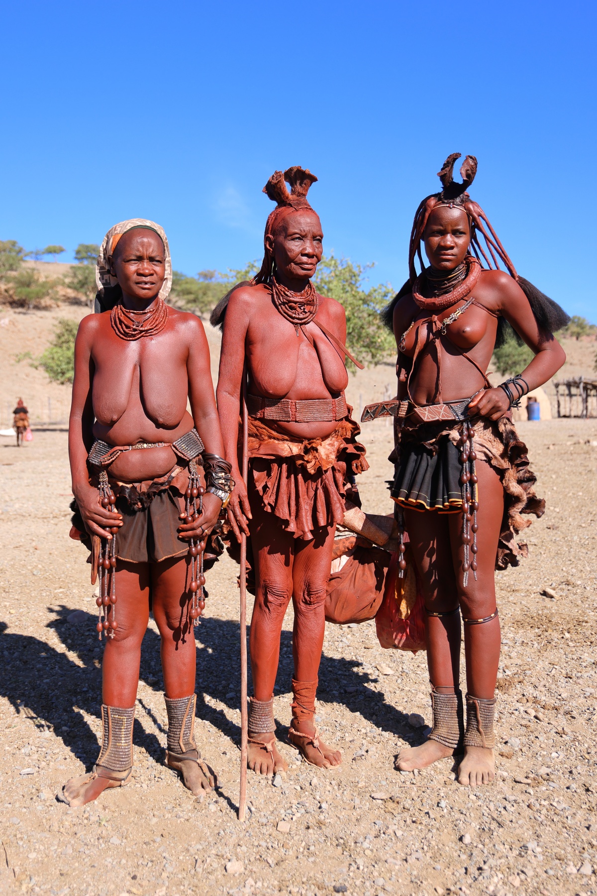 Opuwo - Himba village - Women