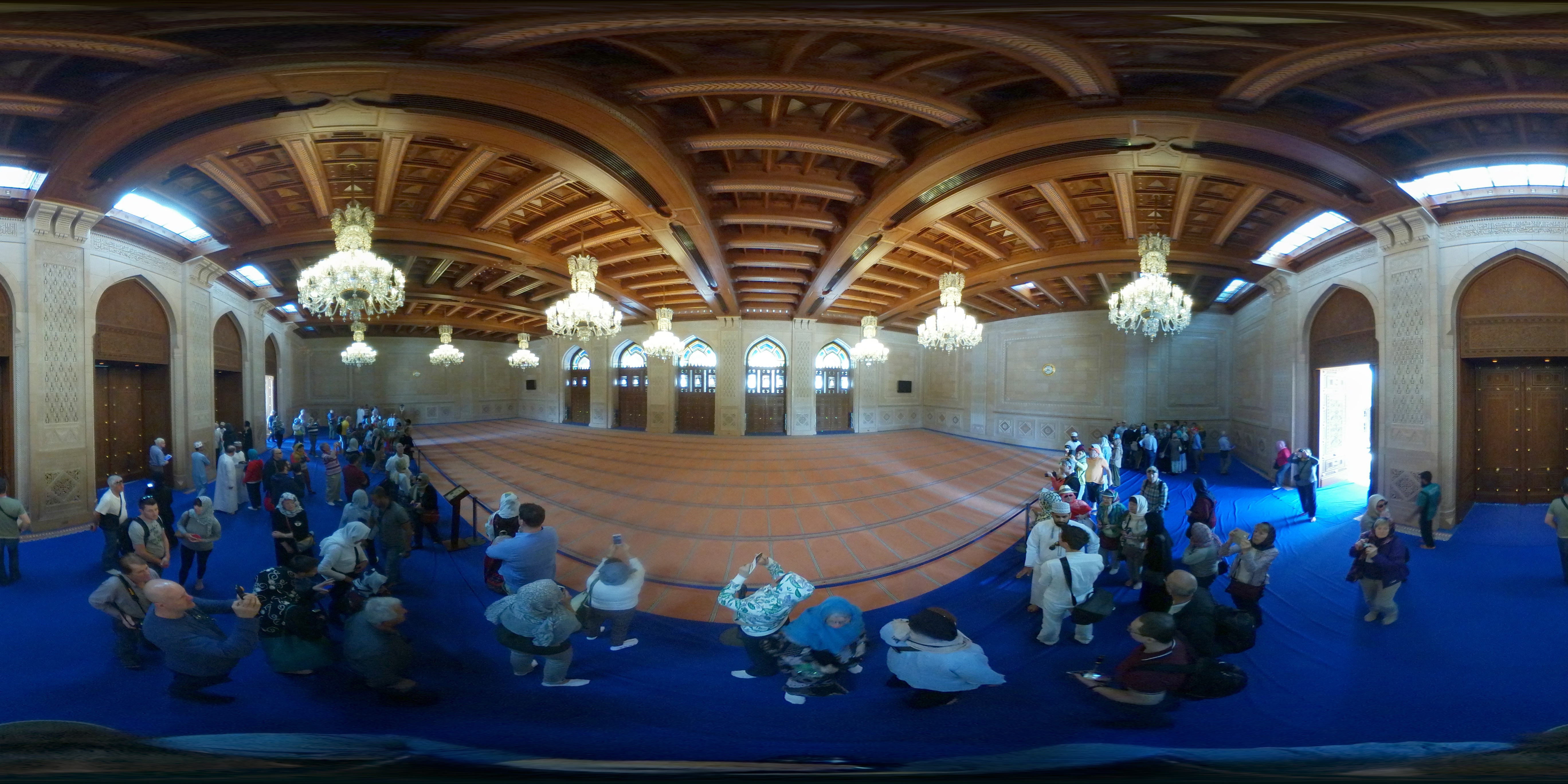 Muscat - Sultan Qaboos Grand Mosque - 360° panorama