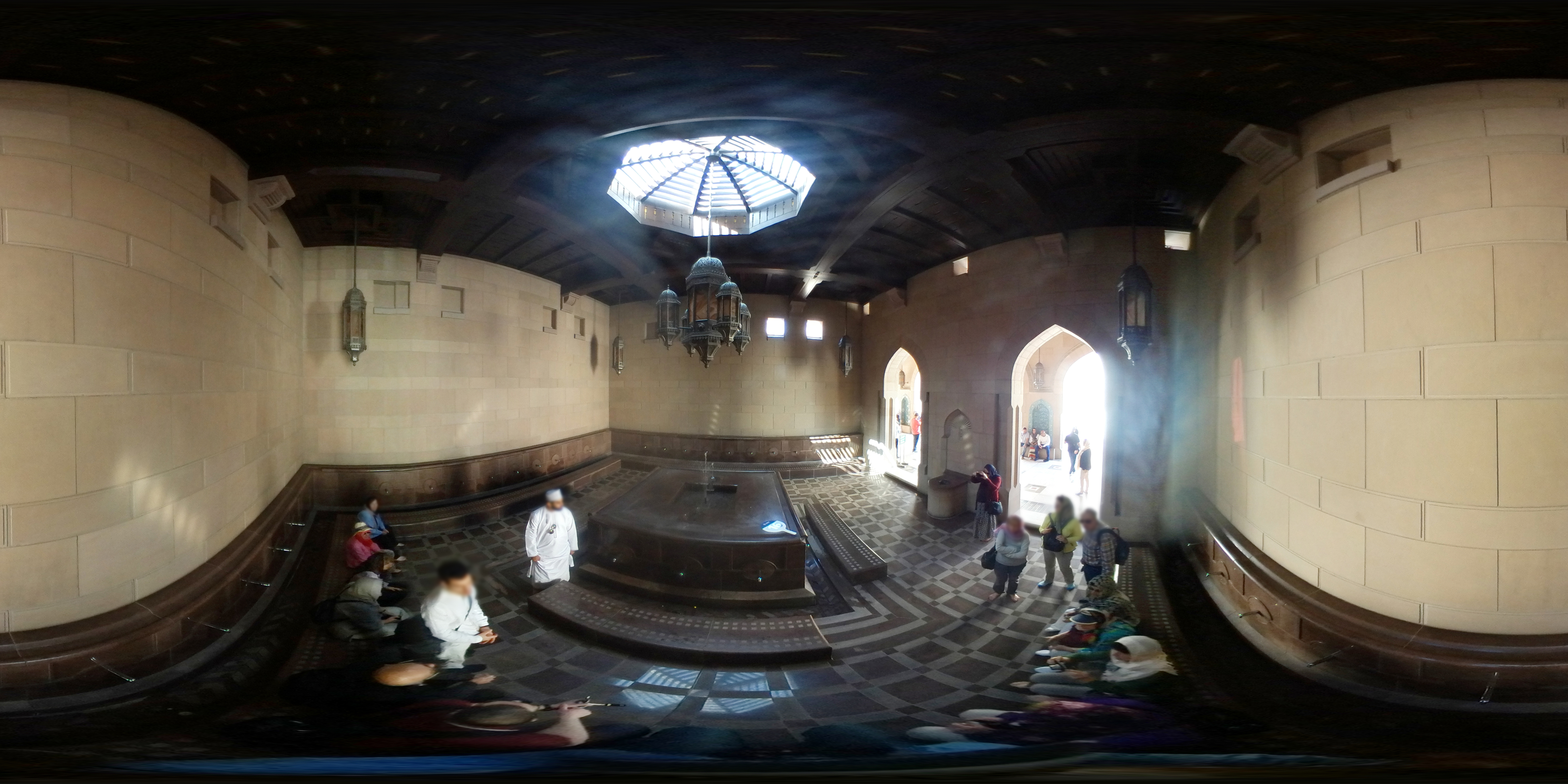 Muscat - Sultan Qaboos Grand Mosque - 360° panorama