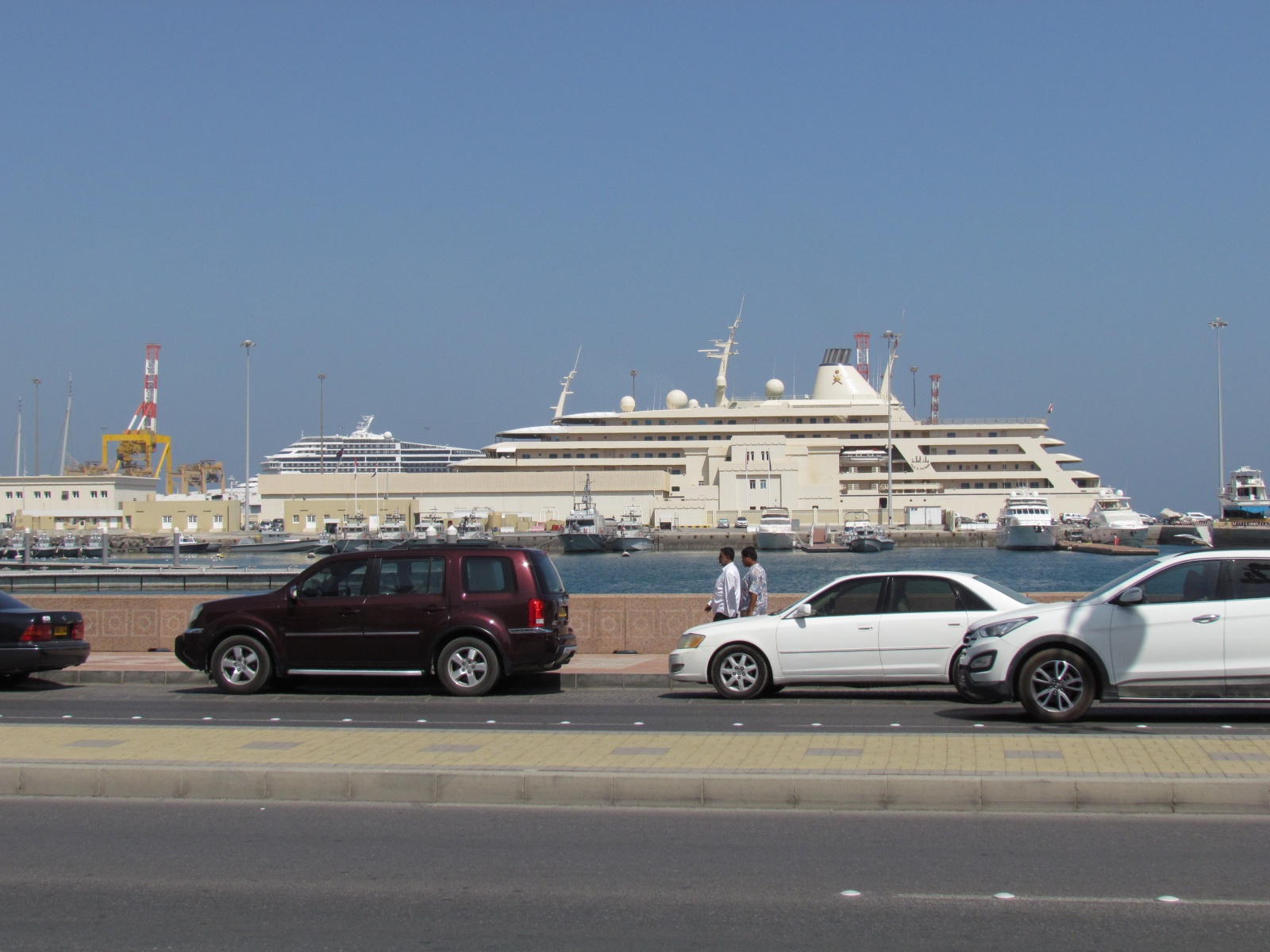 Muscat - Sultan's yacht