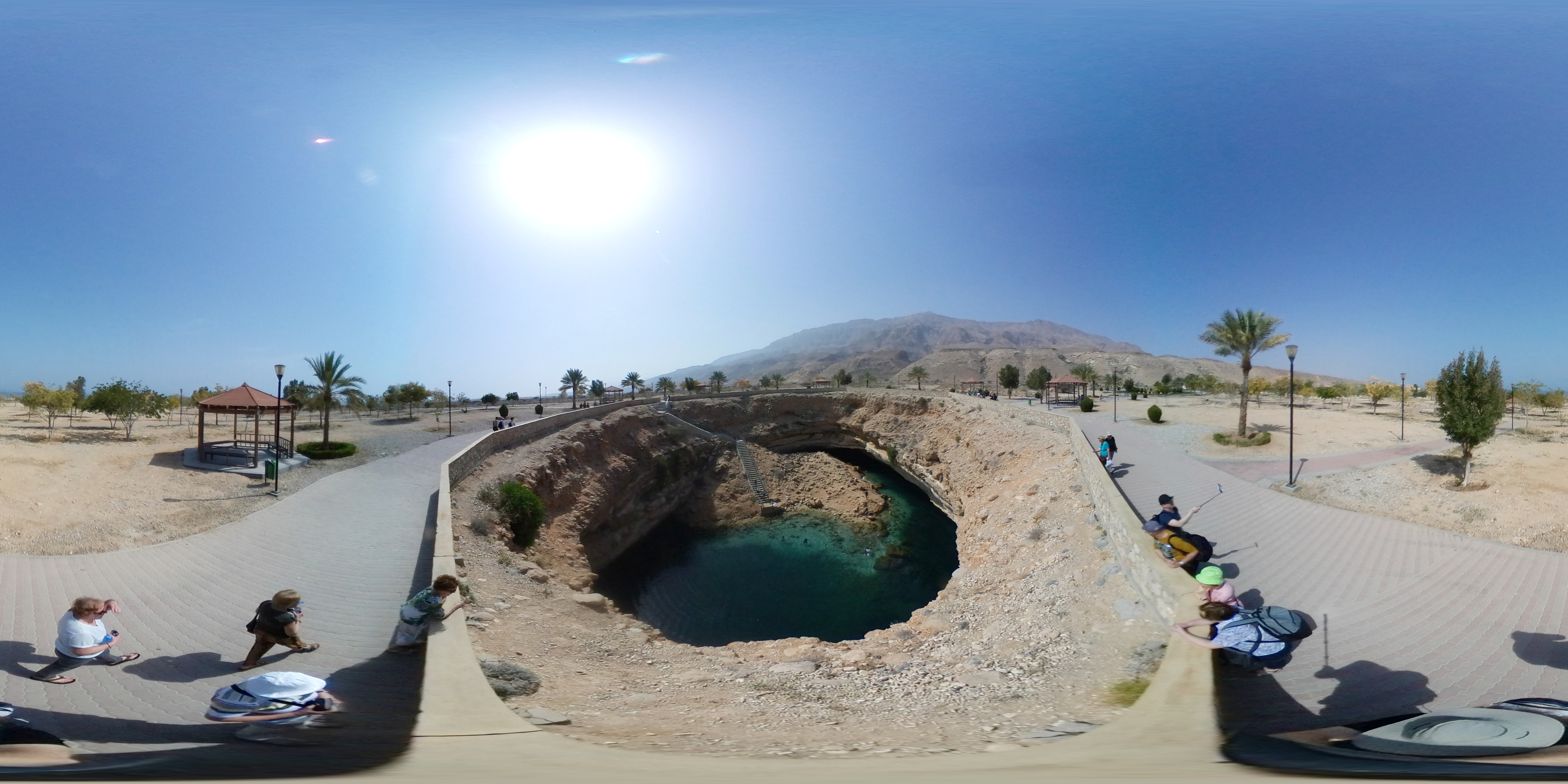 Bimmah Sinkhole - 360° panorama