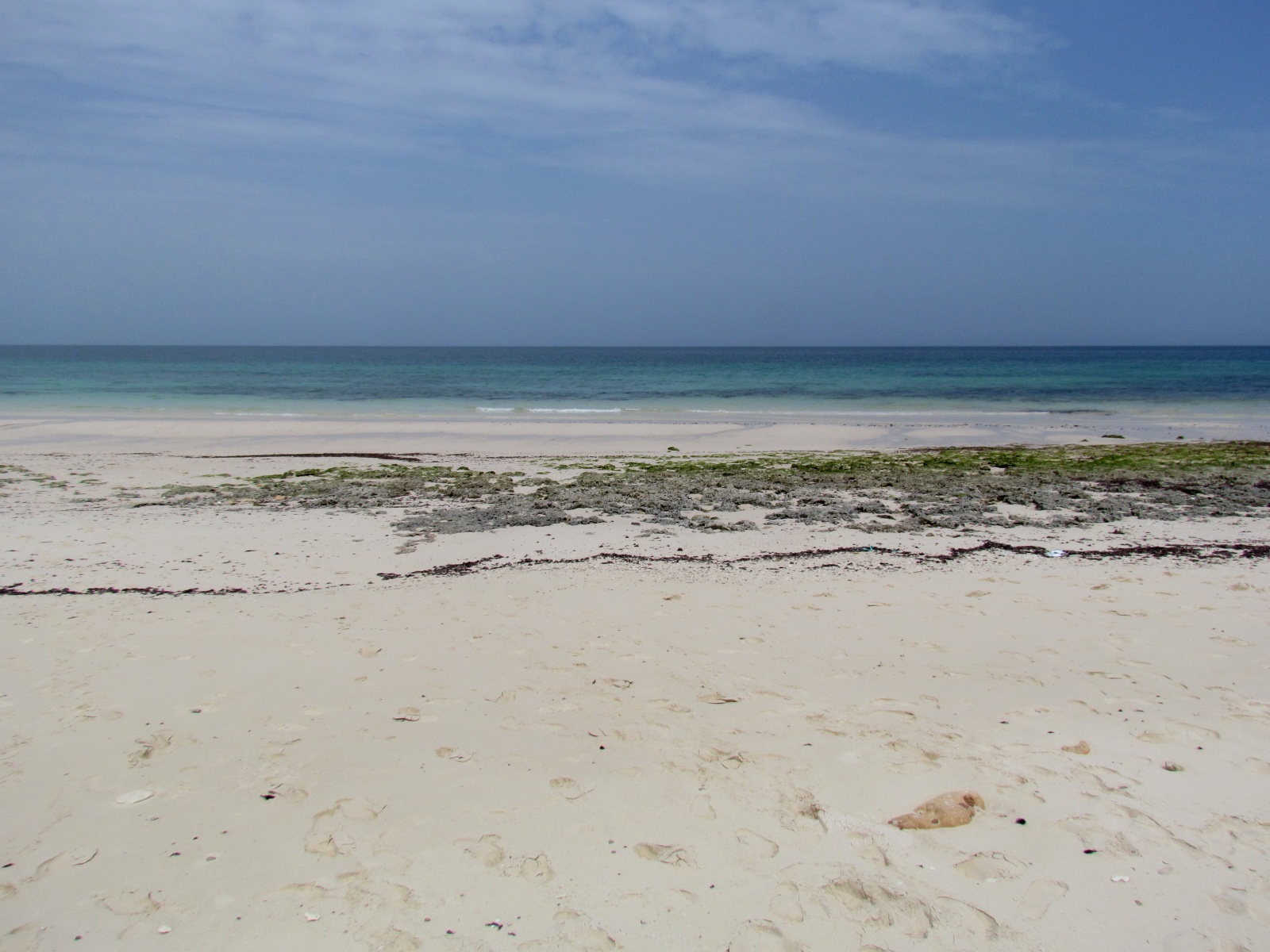 Near Bimmah - White sand beach