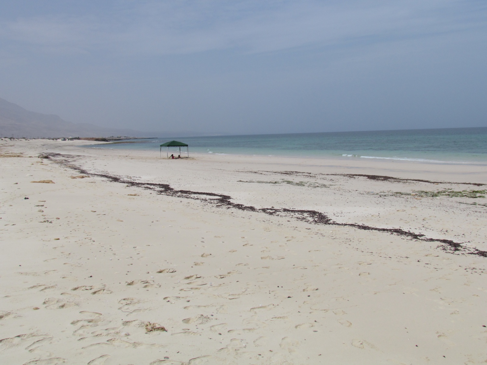Near Bimmah - White sand beach