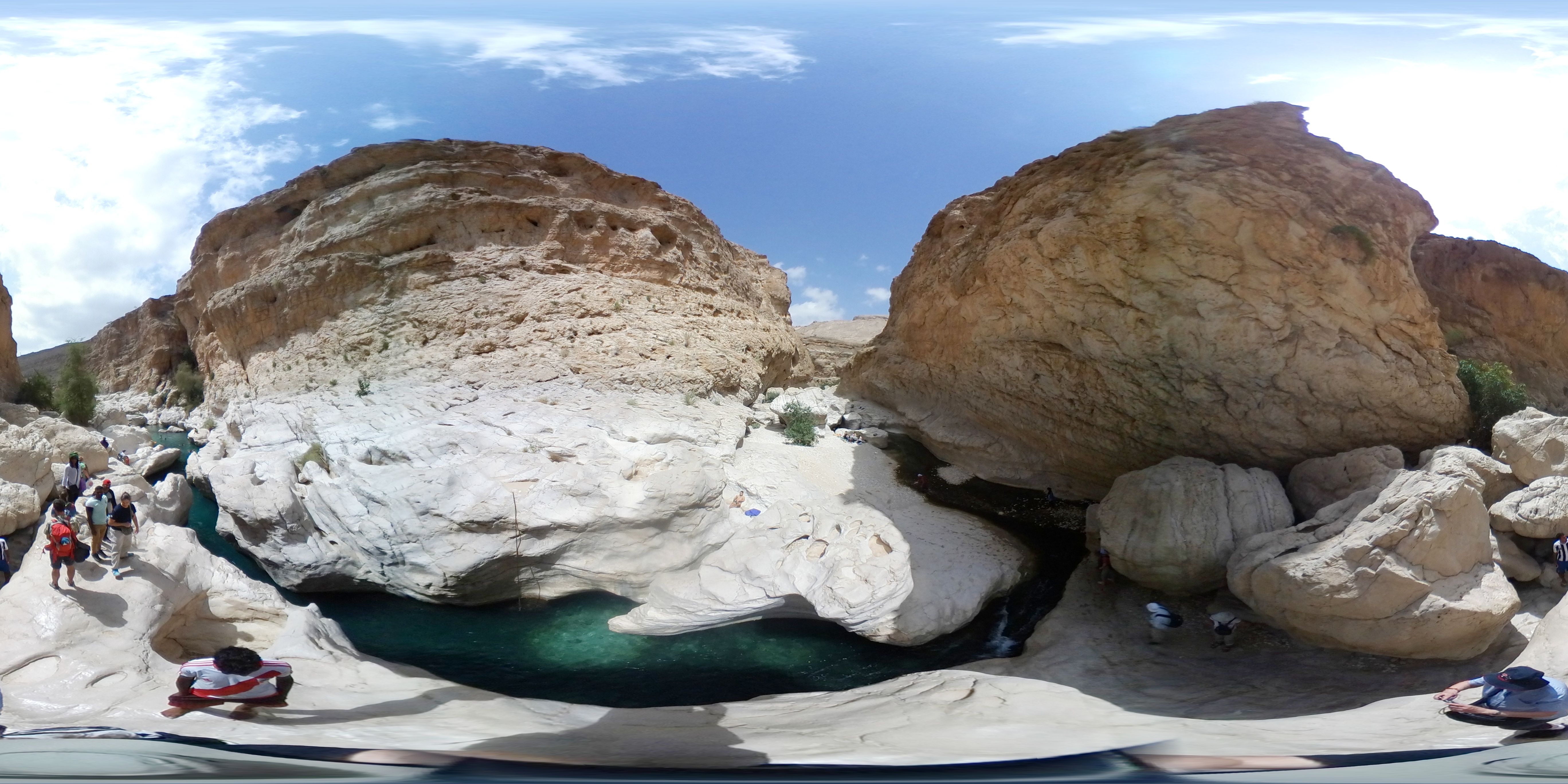 Wadi Bani Khalid - 360° panorama