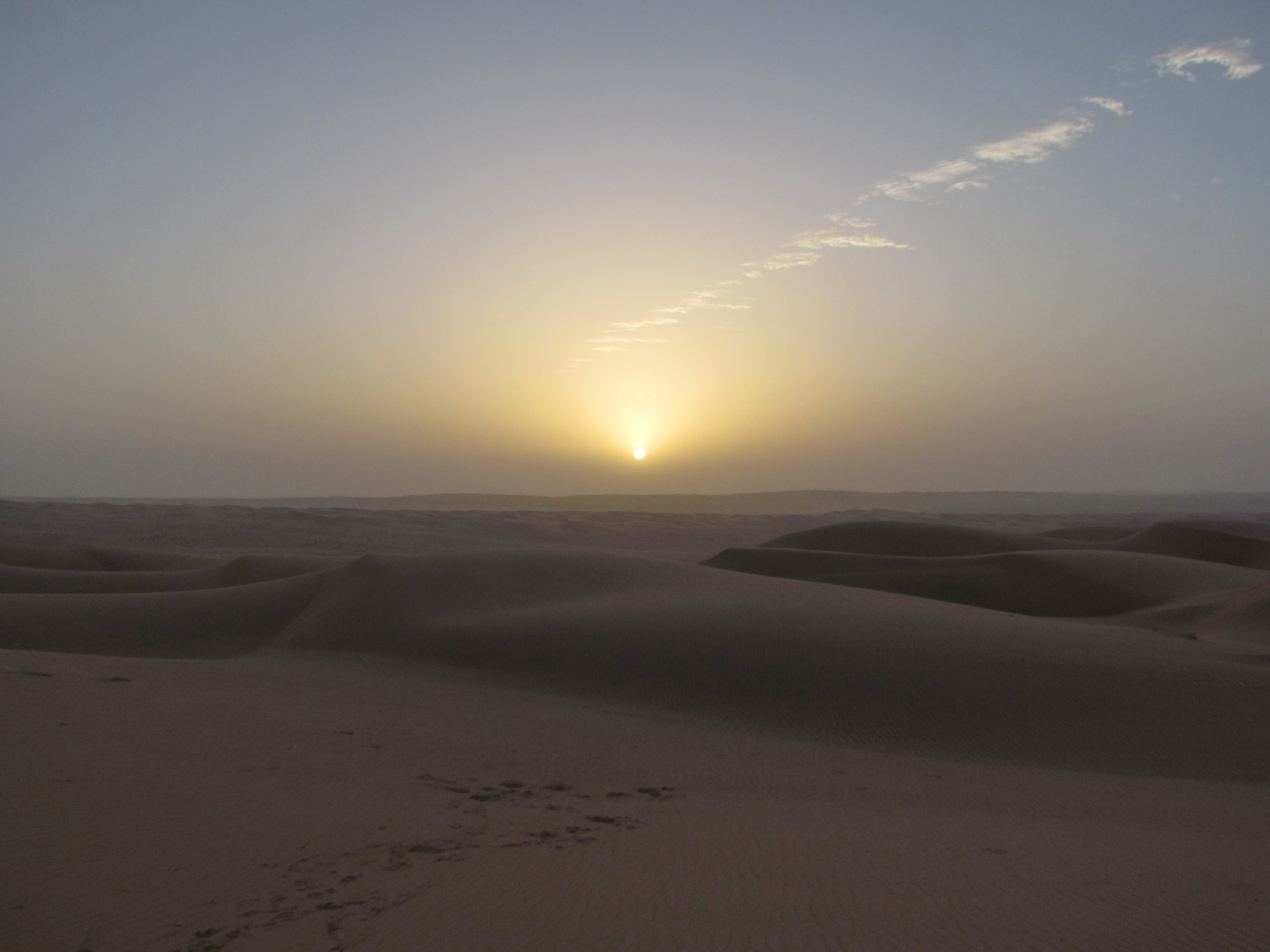 Wahiba Sands desert - Sunrise